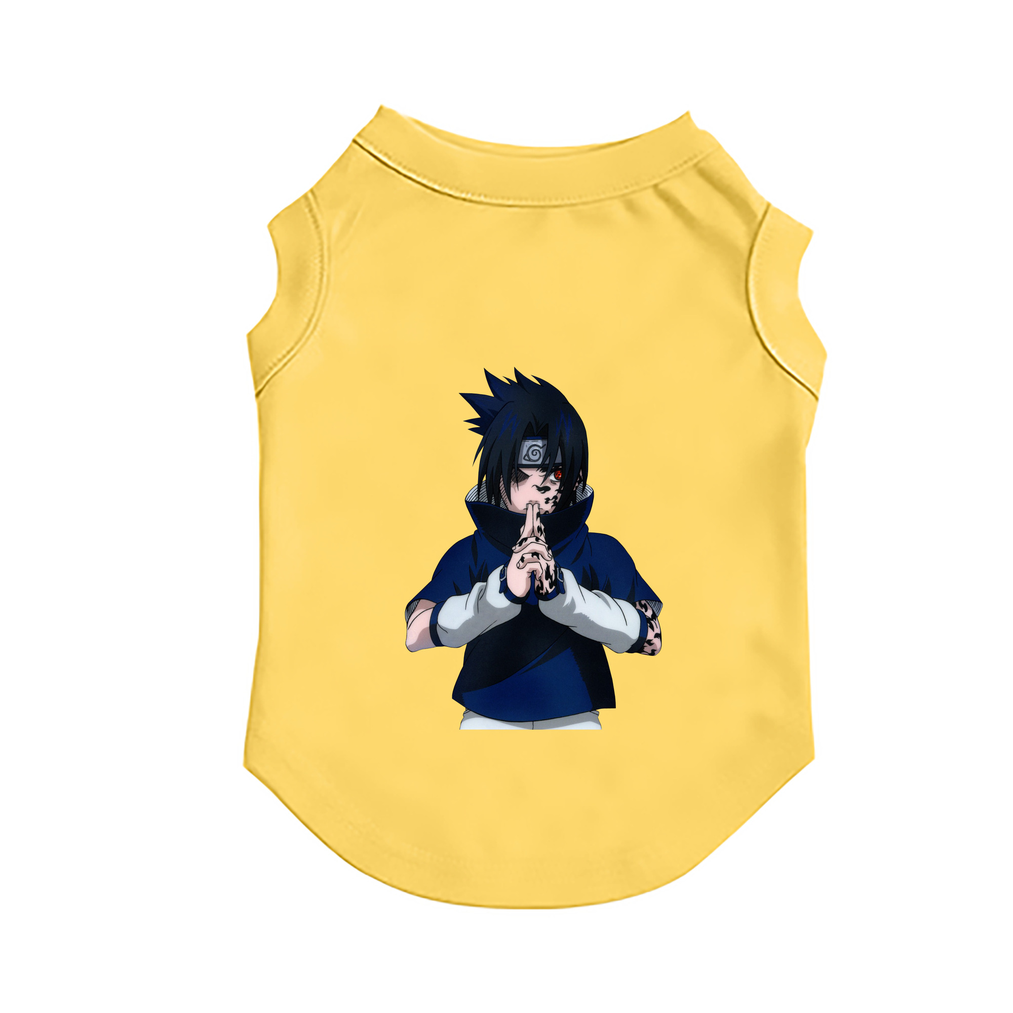 （画像用） NARUTO -ナルト- うちは サスケ Uchiha Sasuke ペット用ベスト