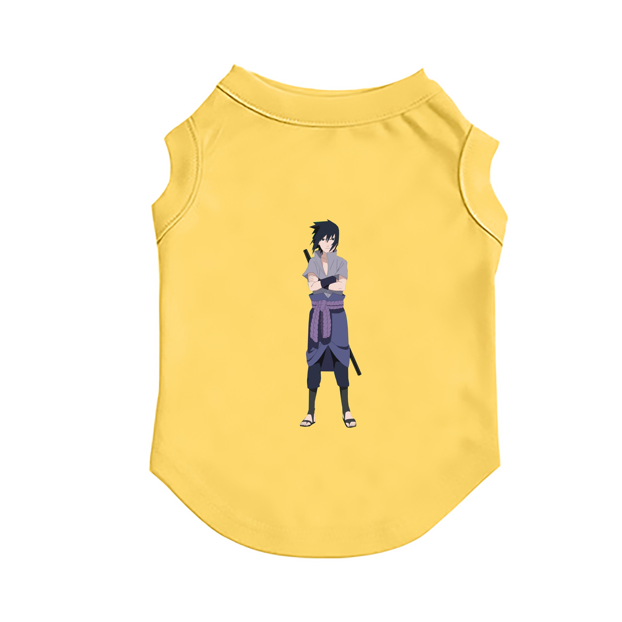 （画像用） NARUTO -ナルト- うちは サスケ Uchiha Sasuke ペット用ベスト