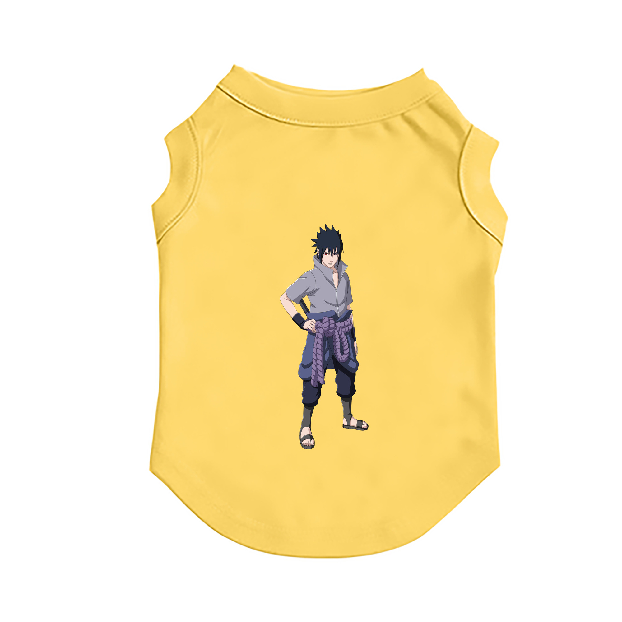 （画像用） NARUTO -ナルト- うちは サスケ Uchiha Sasuke ペット用ベスト