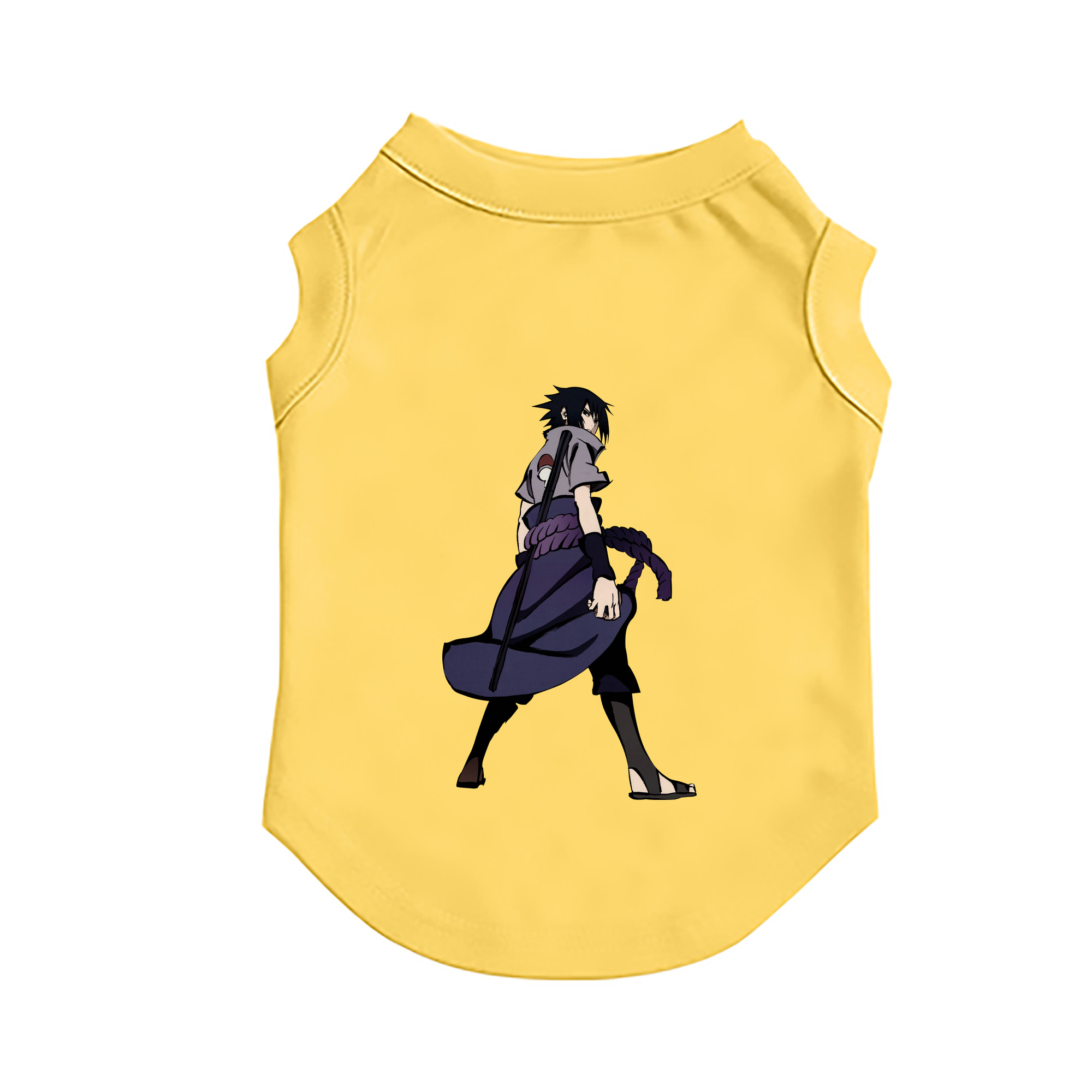 （画像用） NARUTO -ナルト- うちは サスケ Uchiha Sasuke ペット用ベスト