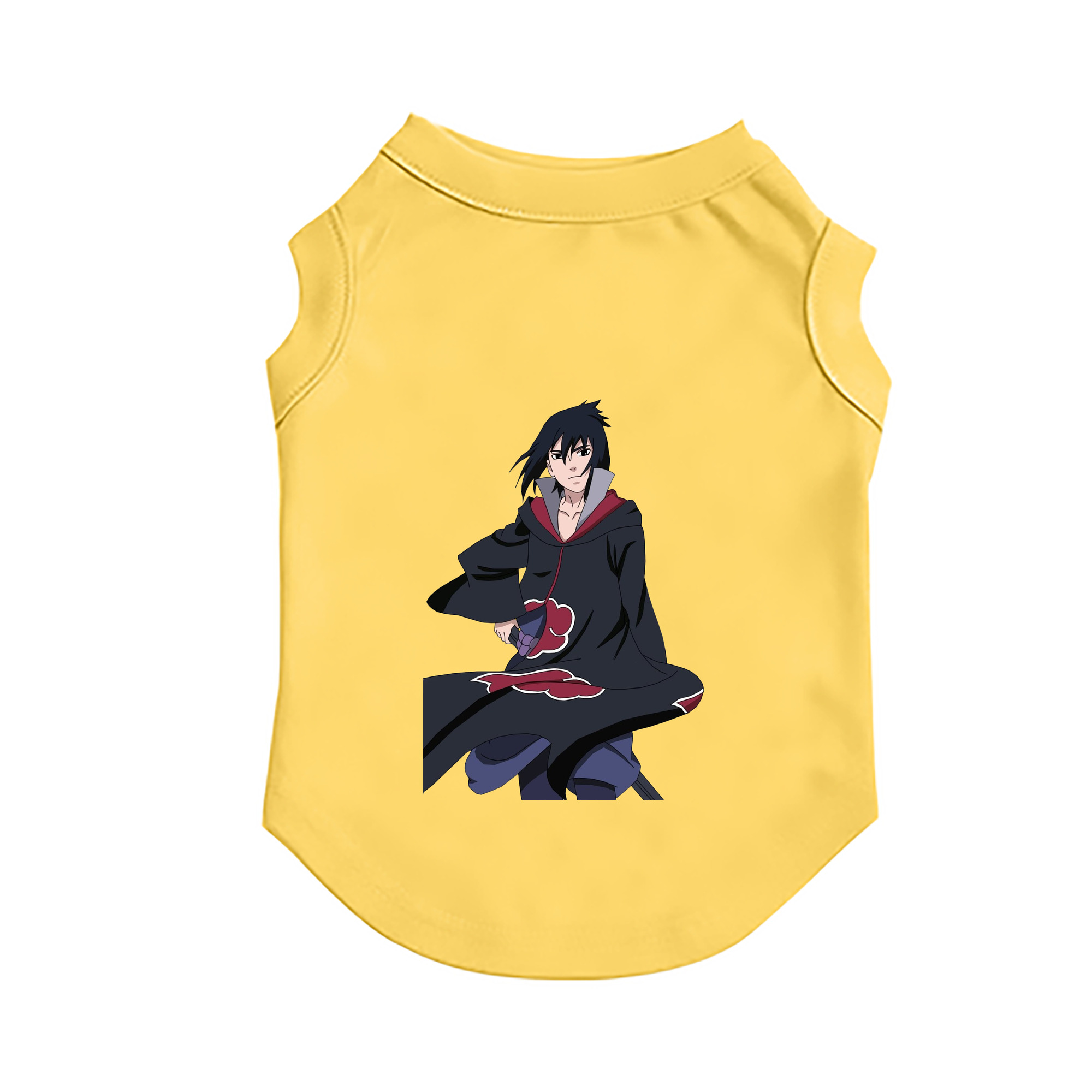 （画像用） NARUTO -ナルト- うちは サスケ Uchiha Sasuke ペット用ベスト