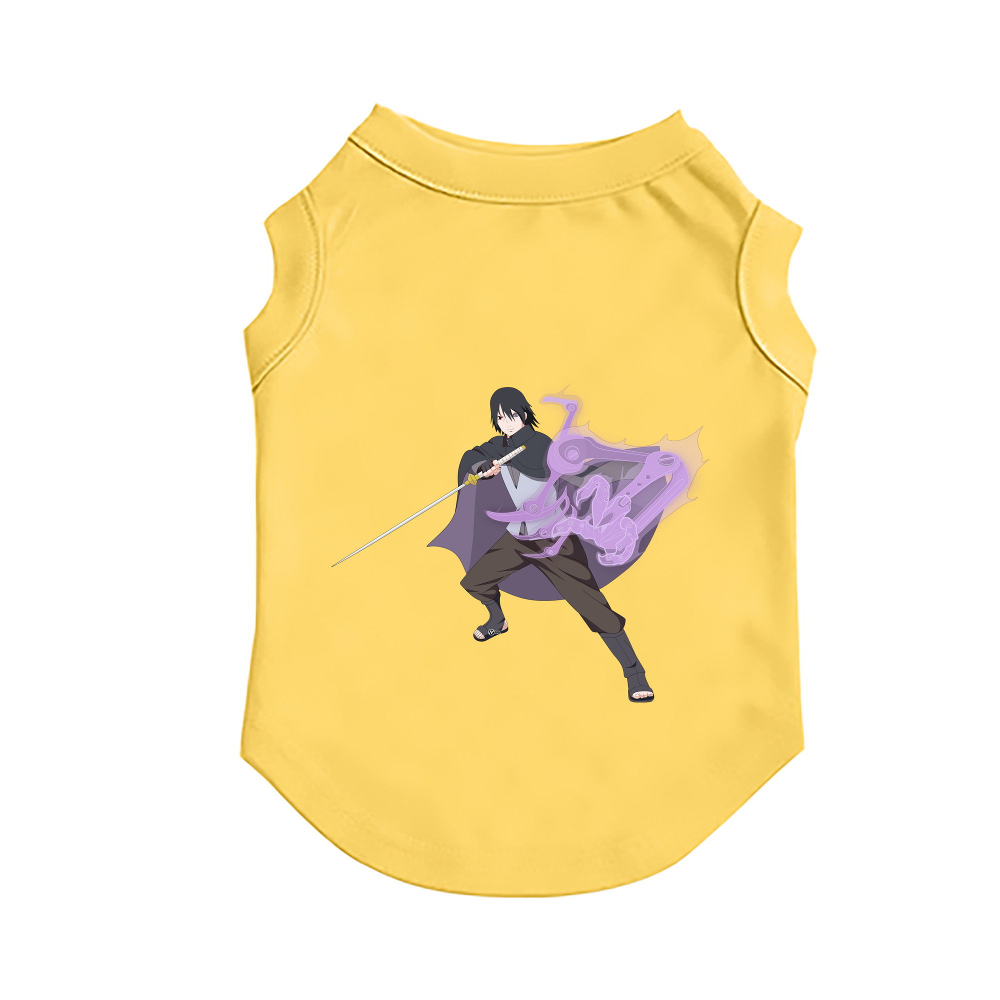 （画像用） NARUTO -ナルト- うちは サスケ Uchiha Sasuke ペット用ベスト