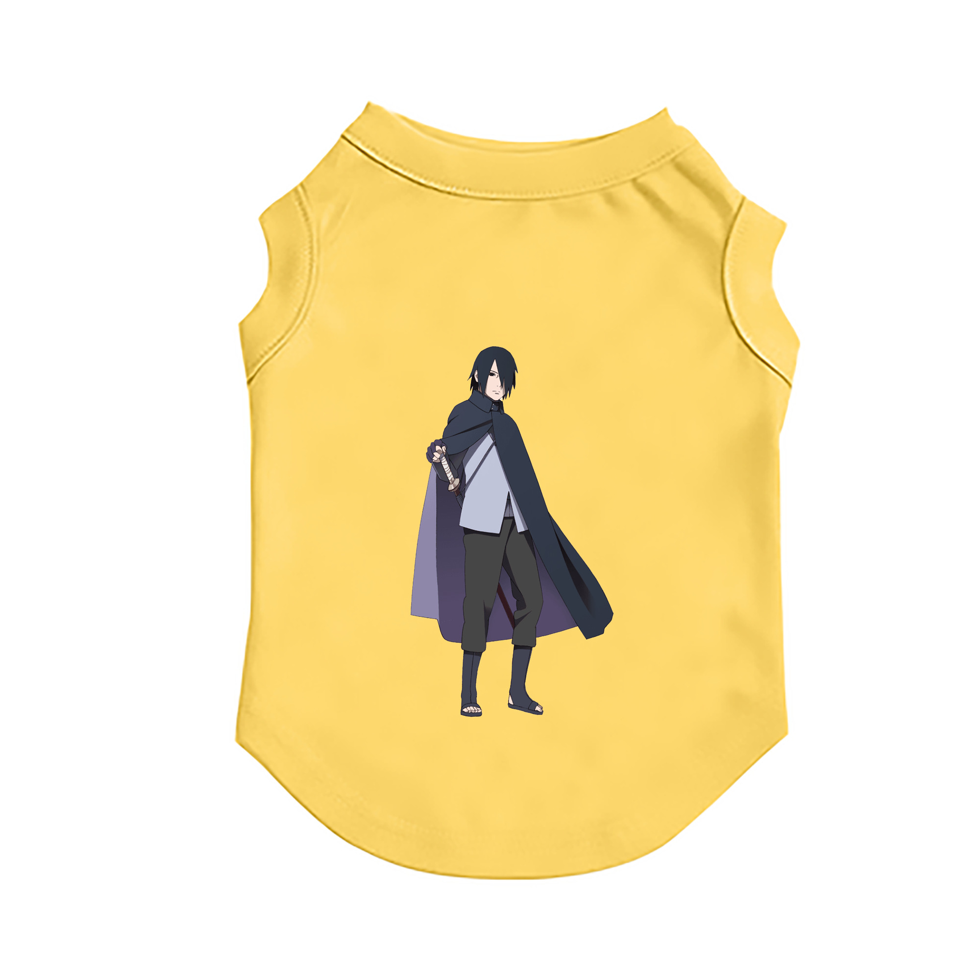 （画像用） NARUTO -ナルト- うちは サスケ Uchiha Sasuke ペット用ベスト