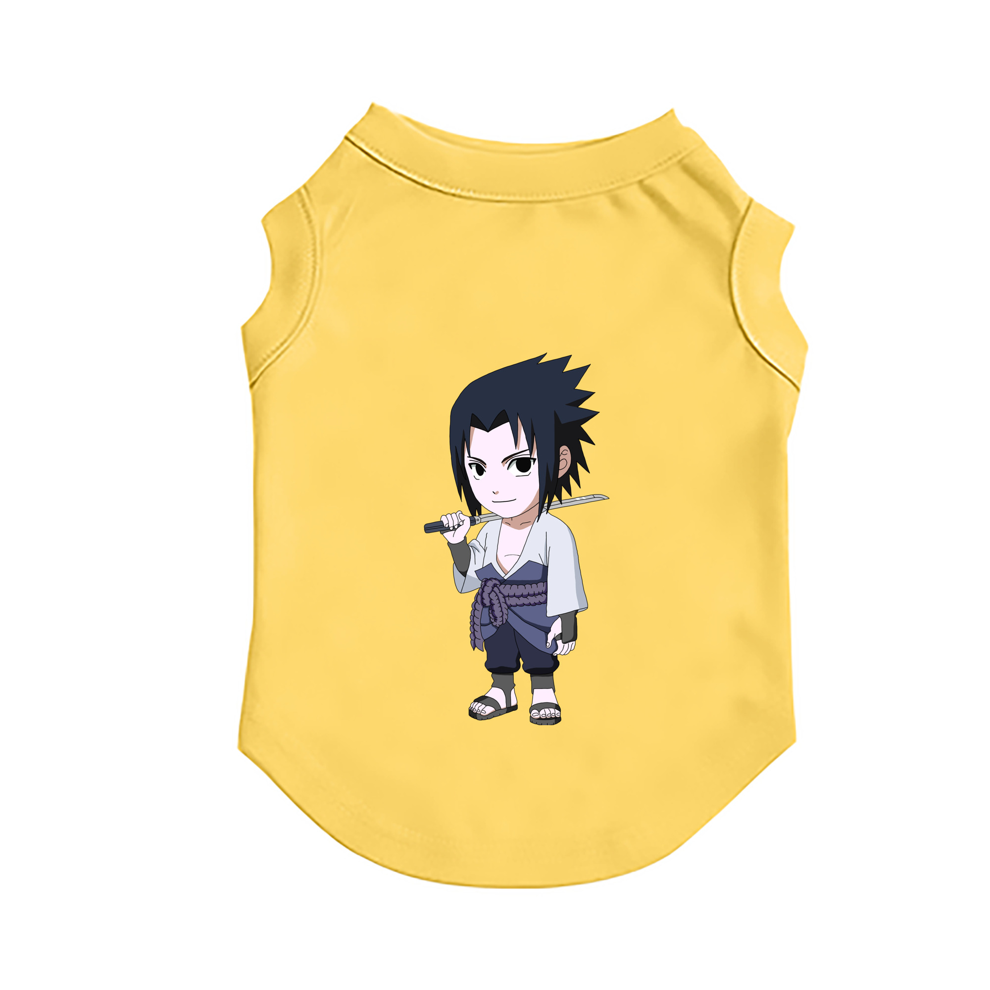 （画像用） NARUTO -ナルト- うちは サスケ Uchiha Sasuke ペット用ベスト