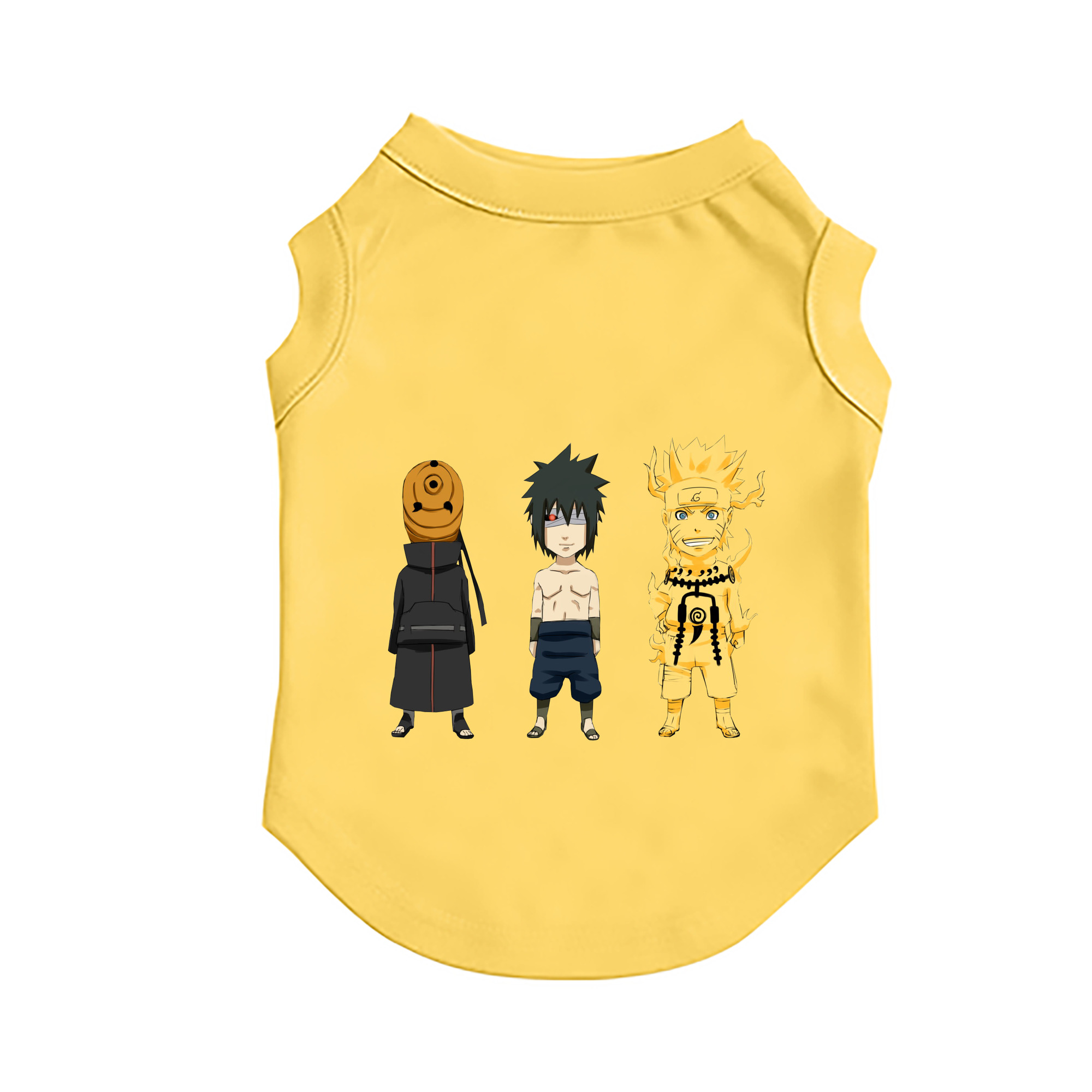 （画像用） NARUTO -ナルト- うちは サスケ Uchiha Sasuke ペット用ベスト