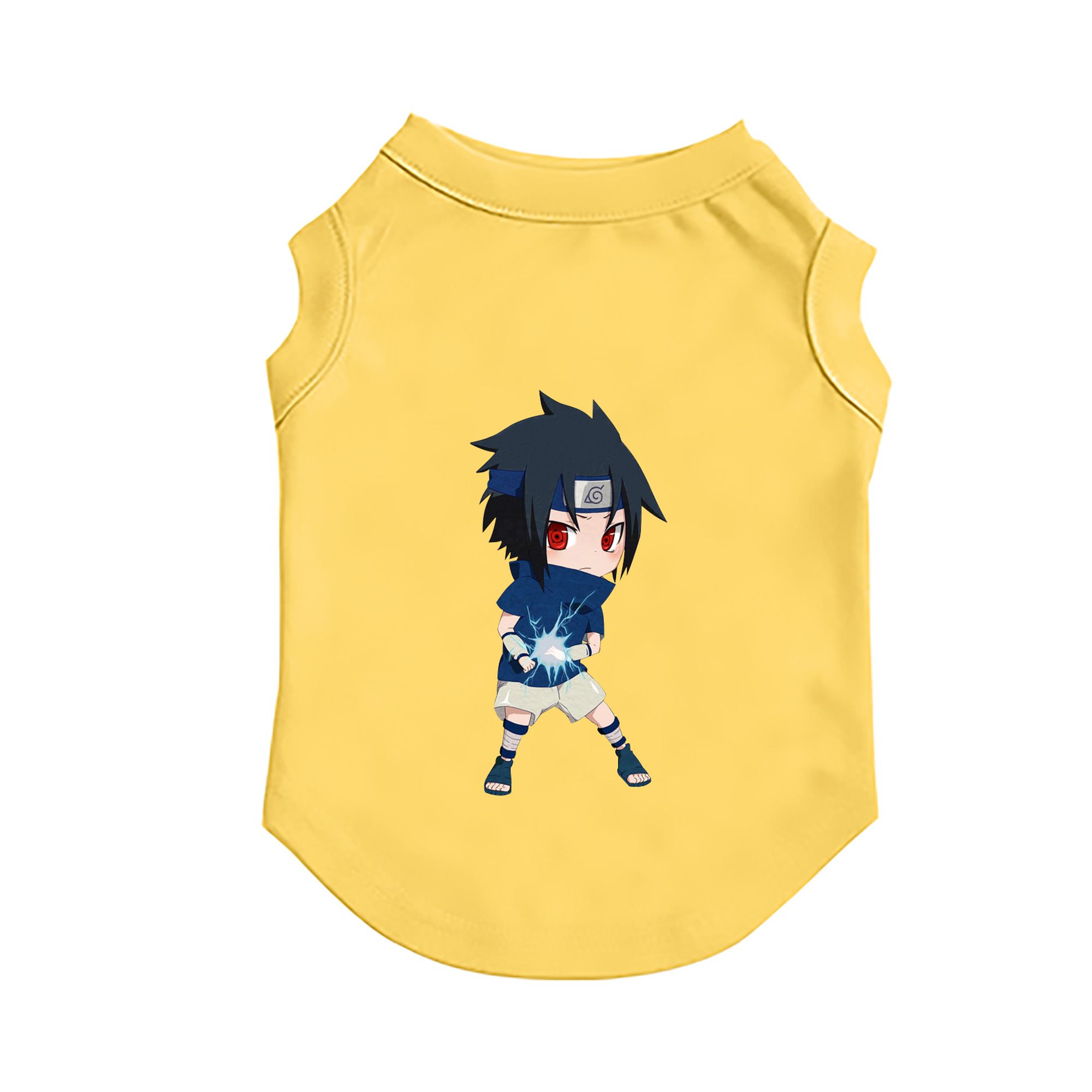 （画像用） NARUTO -ナルト- うちは サスケ Uchiha Sasuke ペット用ベスト