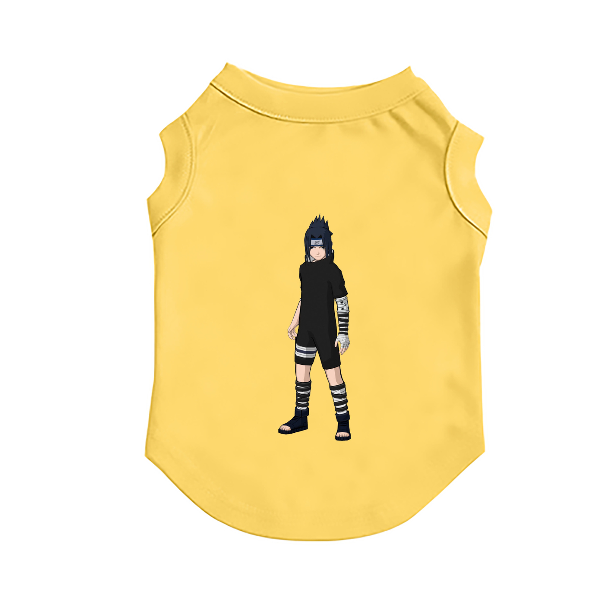 （画像用） NARUTO -ナルト- うちは サスケ Uchiha Sasuke ペット用ベスト