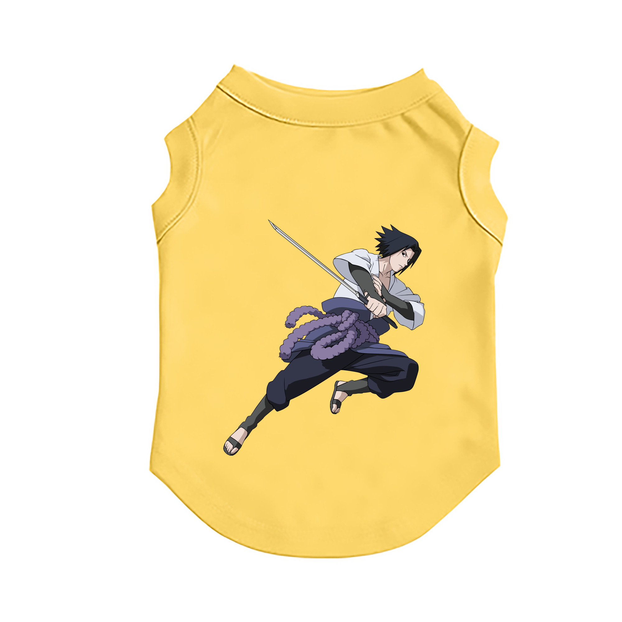 （画像用） NARUTO -ナルト- うちは サスケ Uchiha Sasuke ペット用ベスト