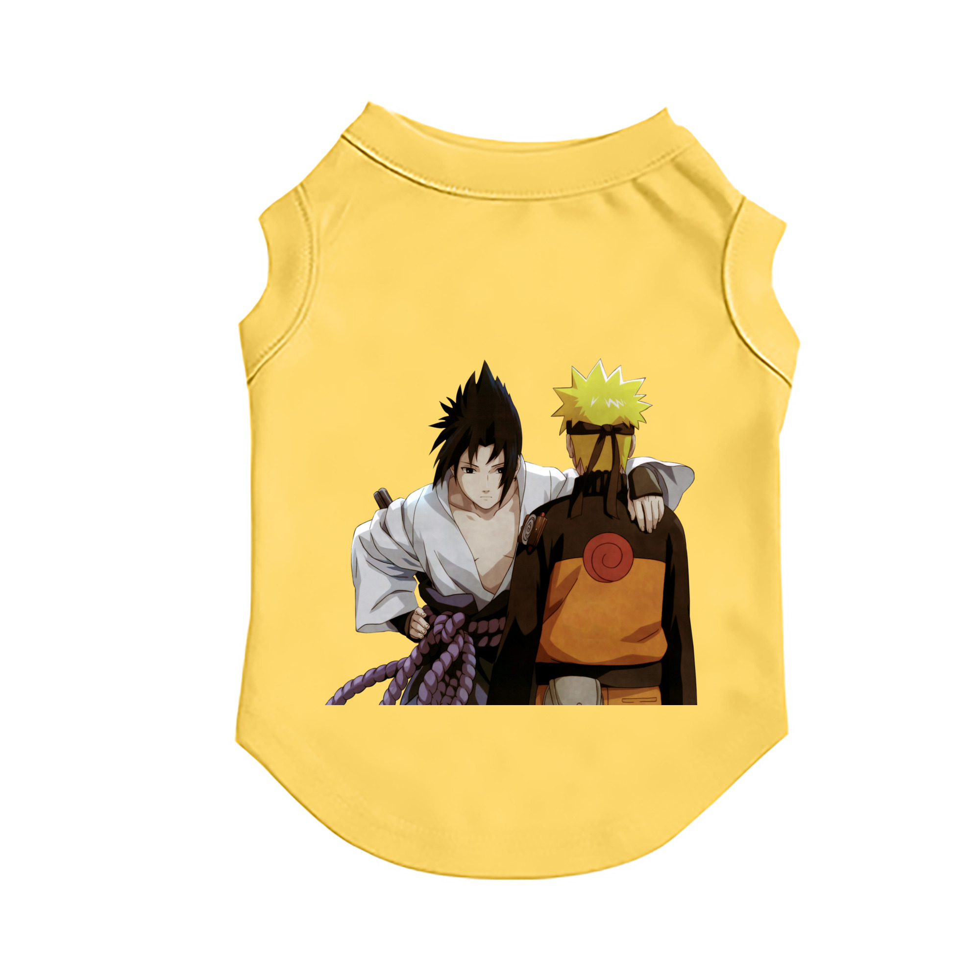 （画像用） NARUTO -ナルト- うちは サスケ Uchiha Sasuke ペット用ベスト