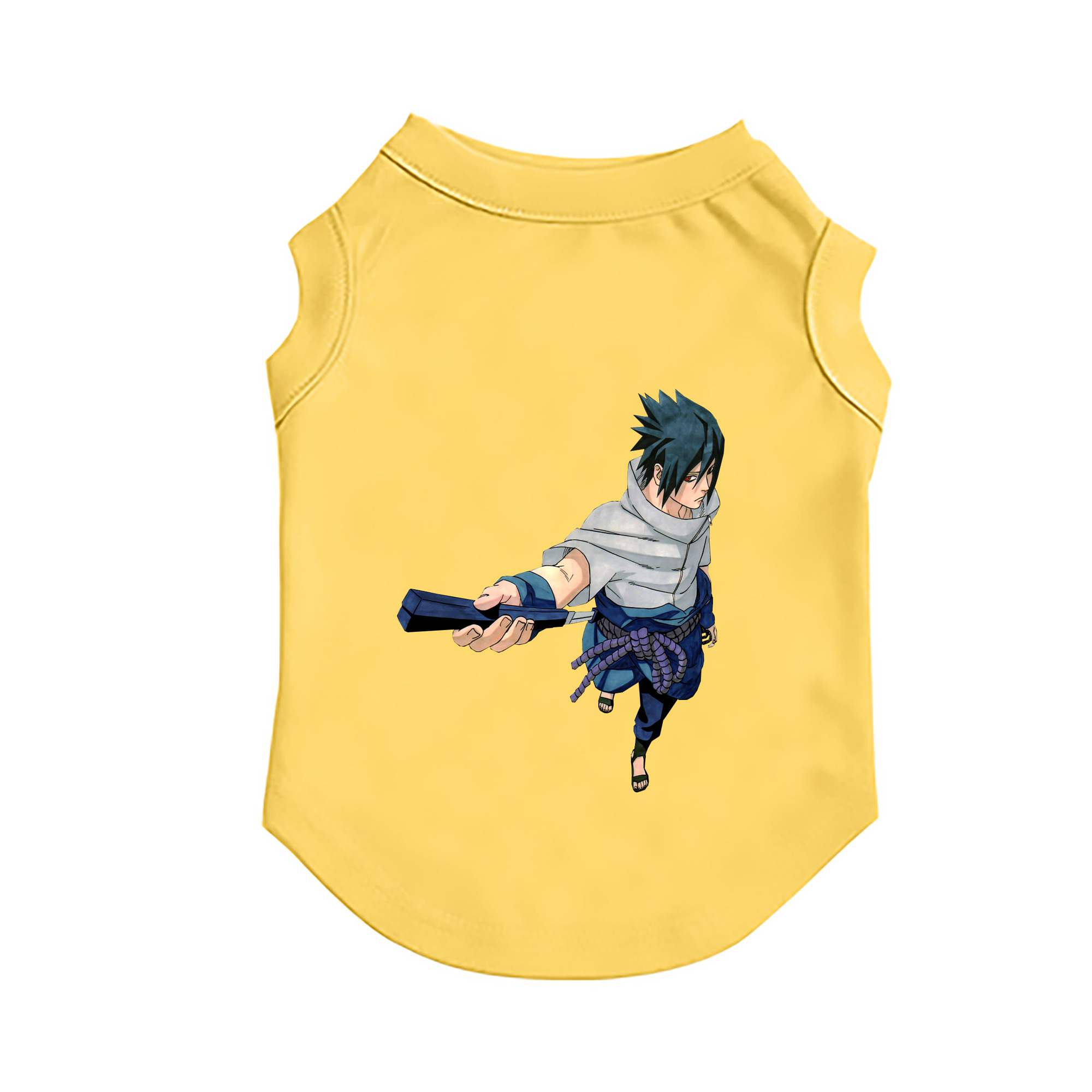 （画像用） NARUTO -ナルト- うちは サスケ Uchiha Sasuke ペット用ベスト