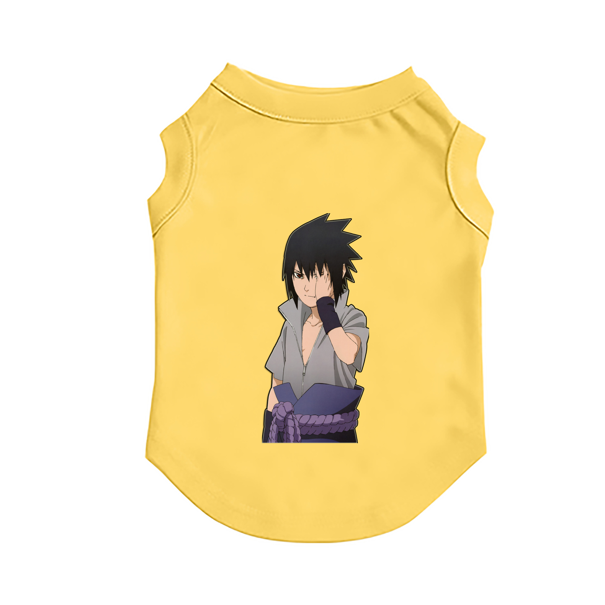 （画像用） NARUTO -ナルト- うちは サスケ Uchiha Sasuke ペット用ベスト