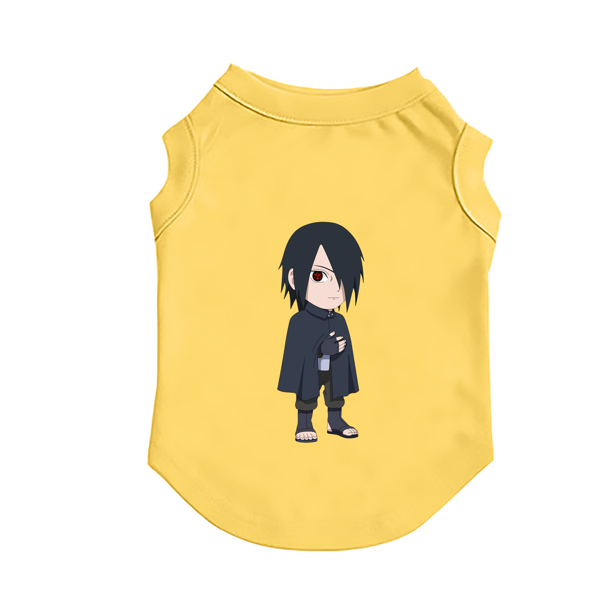 （画像用） NARUTO -ナルト- うちは サスケ Uchiha Sasuke ペット用ベスト