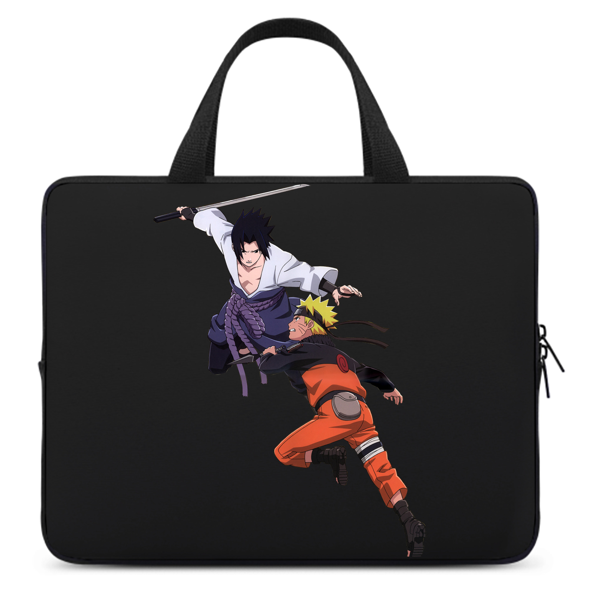 （画像用） NARUTO -ナルト- うちは サスケ Uchiha Sasuke 手提げノートパソコンバッグ