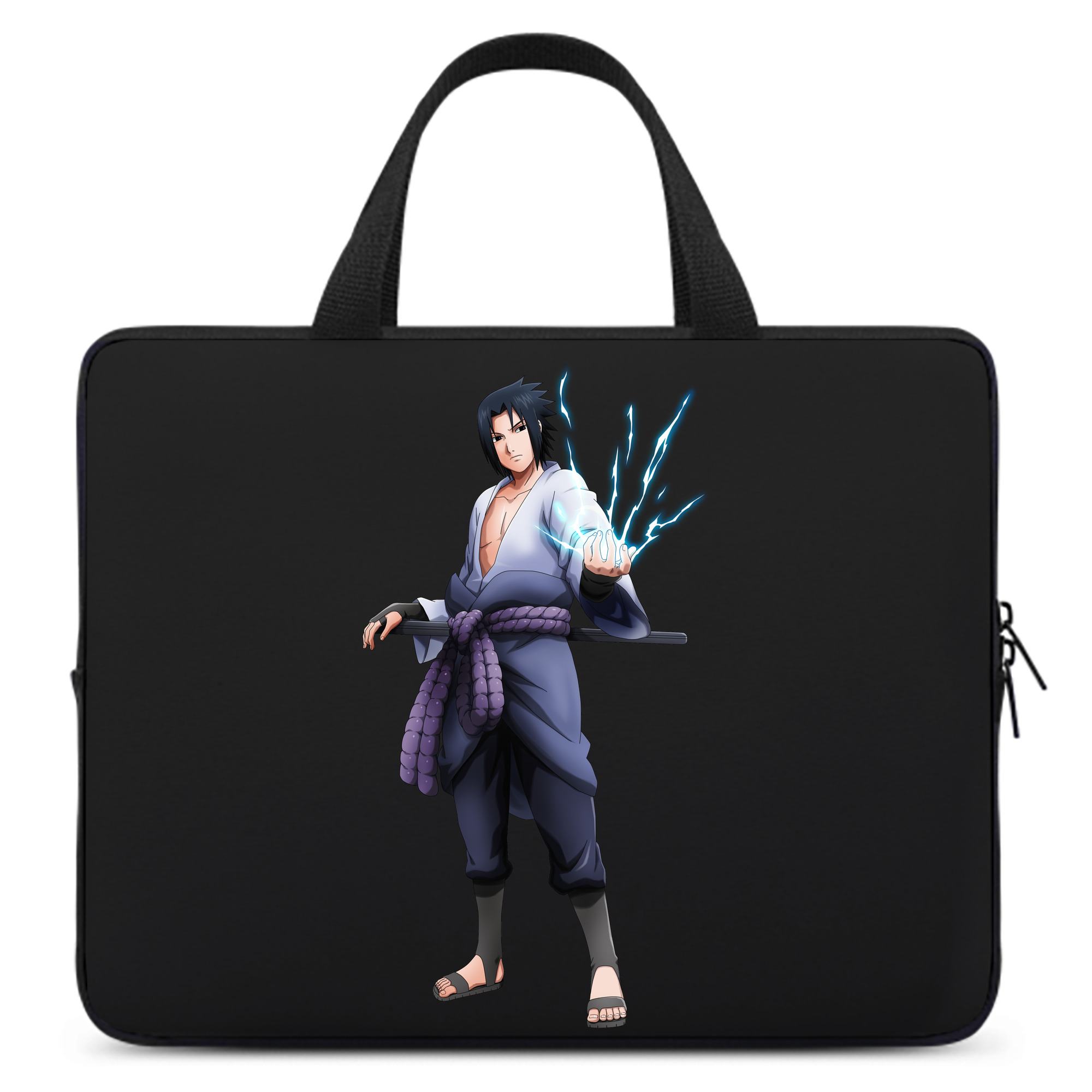 （画像用） NARUTO -ナルト- うちは サスケ Uchiha Sasuke 手提げノートパソコンバッグ