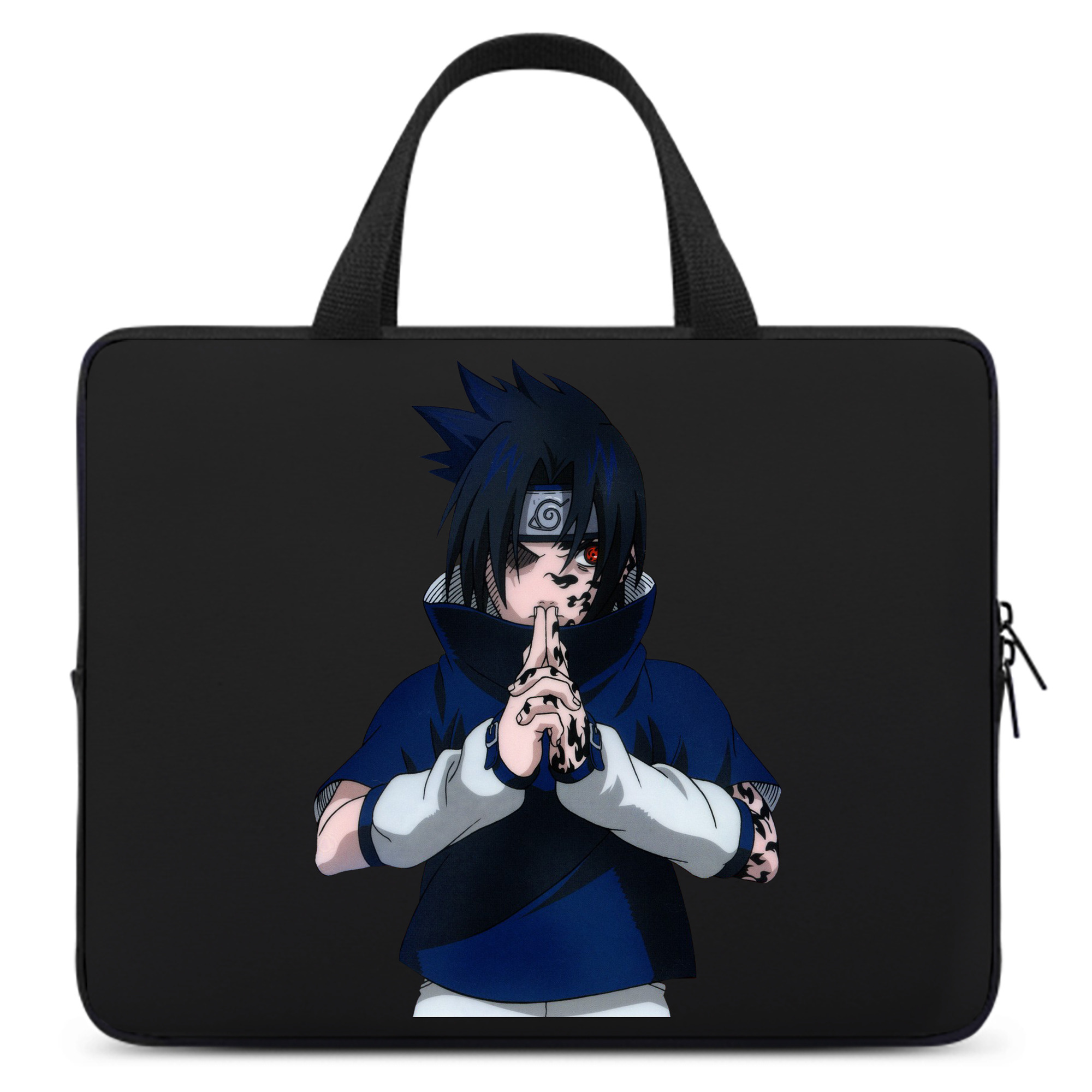 （画像用） NARUTO -ナルト- うちは サスケ Uchiha Sasuke 手提げノートパソコンバッグ