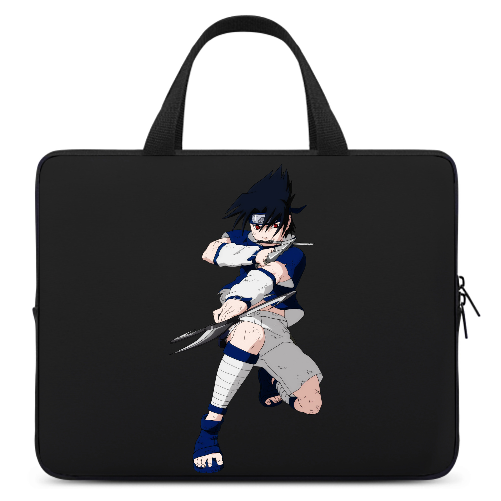 （画像用） NARUTO -ナルト- うちは サスケ Uchiha Sasuke 手提げノートパソコンバッグ
