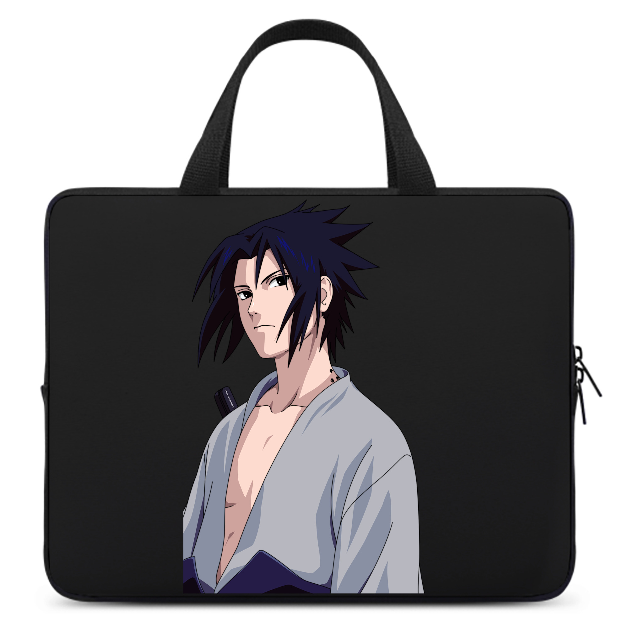 （画像用） NARUTO -ナルト- うちは サスケ Uchiha Sasuke 手提げノートパソコンバッグ