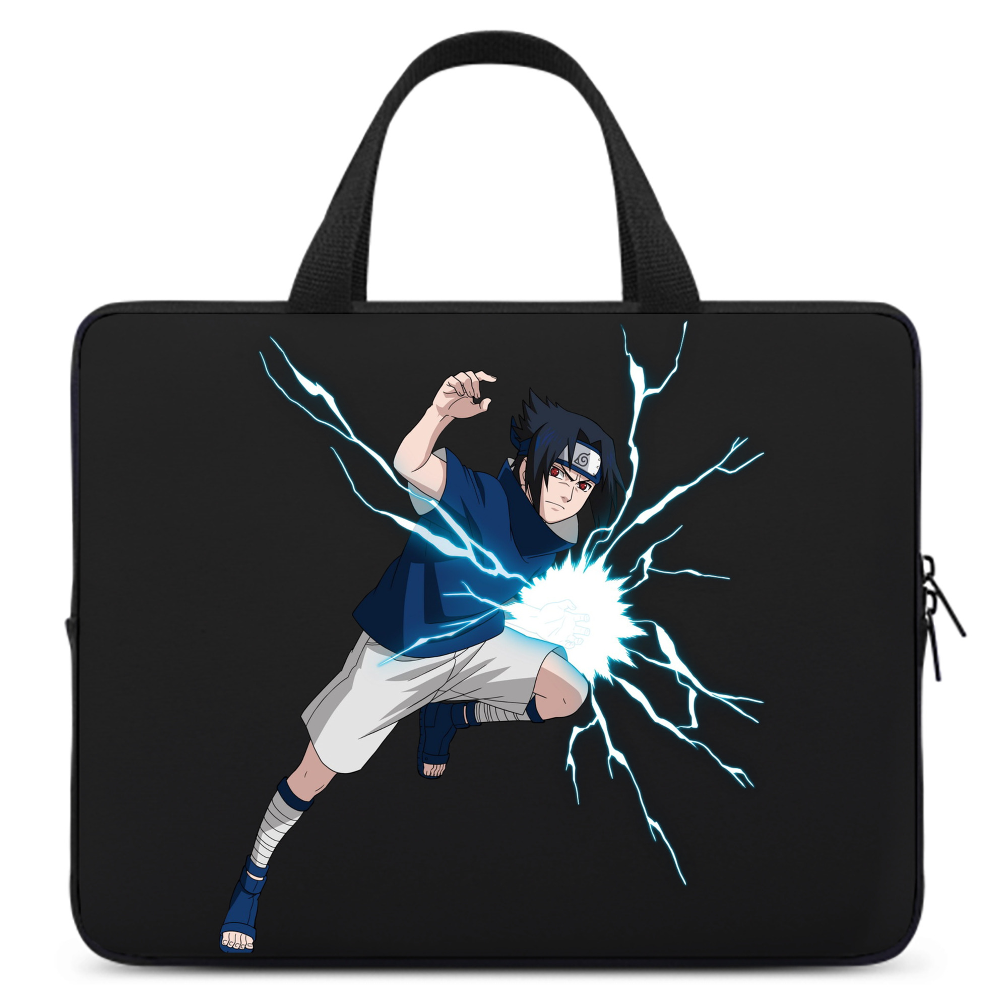 （画像用） NARUTO -ナルト- うちは サスケ Uchiha Sasuke 手提げノートパソコンバッグ