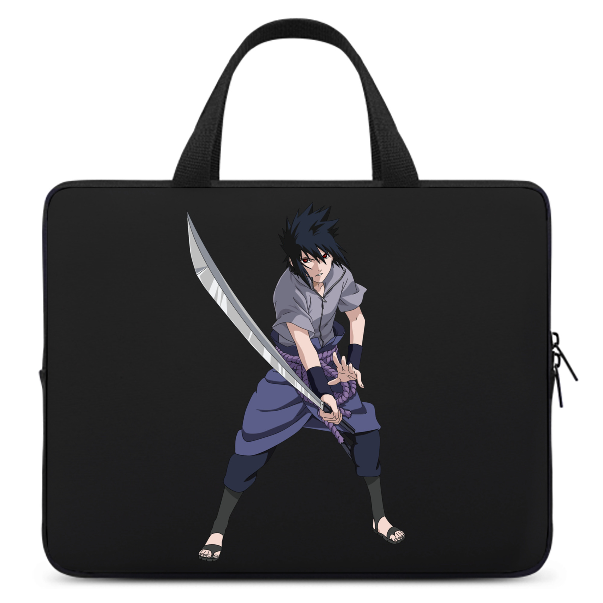 （画像用） NARUTO -ナルト- うちは サスケ Uchiha Sasuke 手提げノートパソコンバッグ
