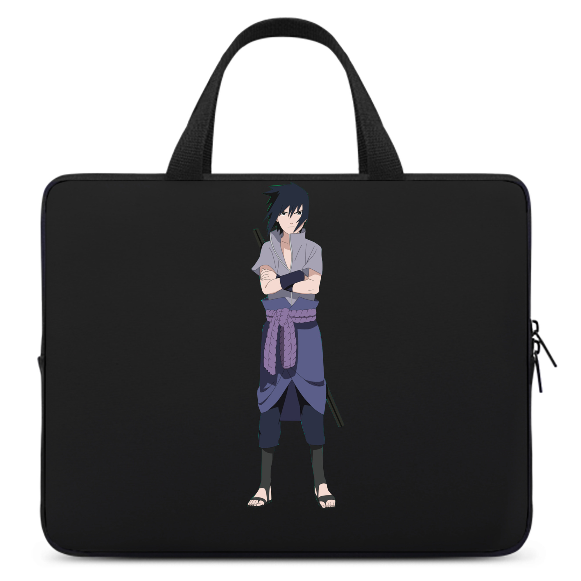 （画像用） NARUTO -ナルト- うちは サスケ Uchiha Sasuke 手提げノートパソコンバッグ