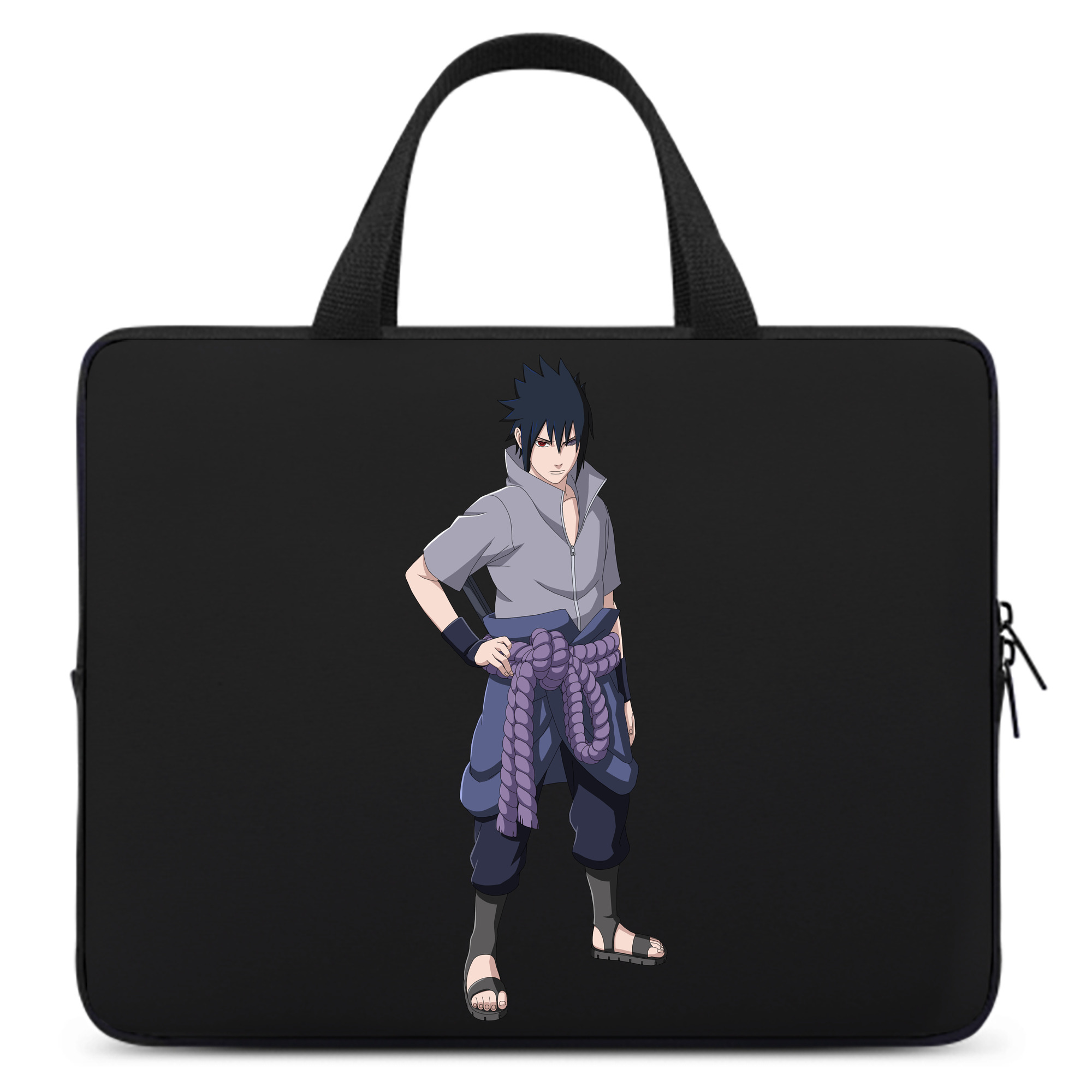 （画像用） NARUTO -ナルト- うちは サスケ Uchiha Sasuke 手提げノートパソコンバッグ
