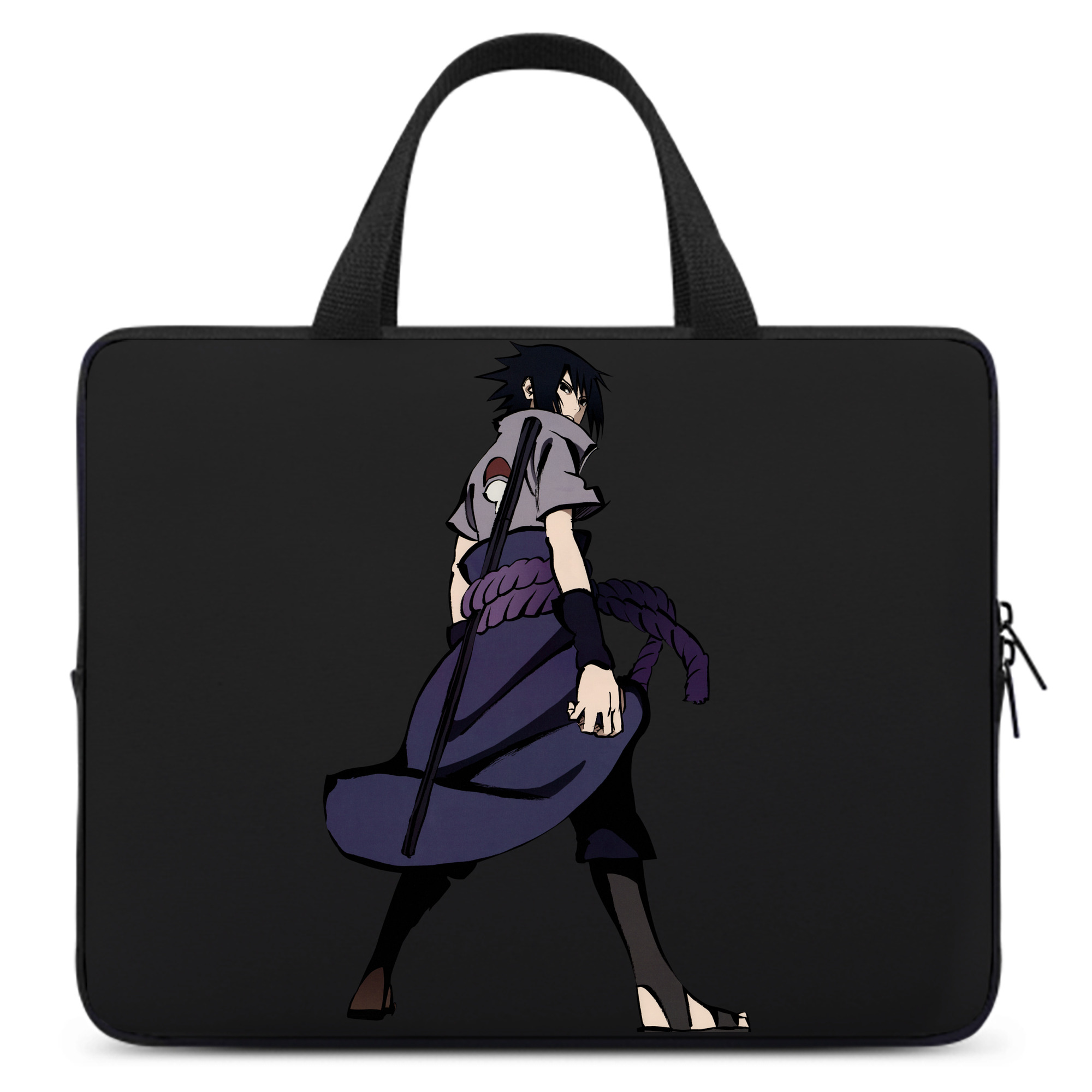 （画像用） NARUTO -ナルト- うちは サスケ Uchiha Sasuke 手提げノートパソコンバッグ