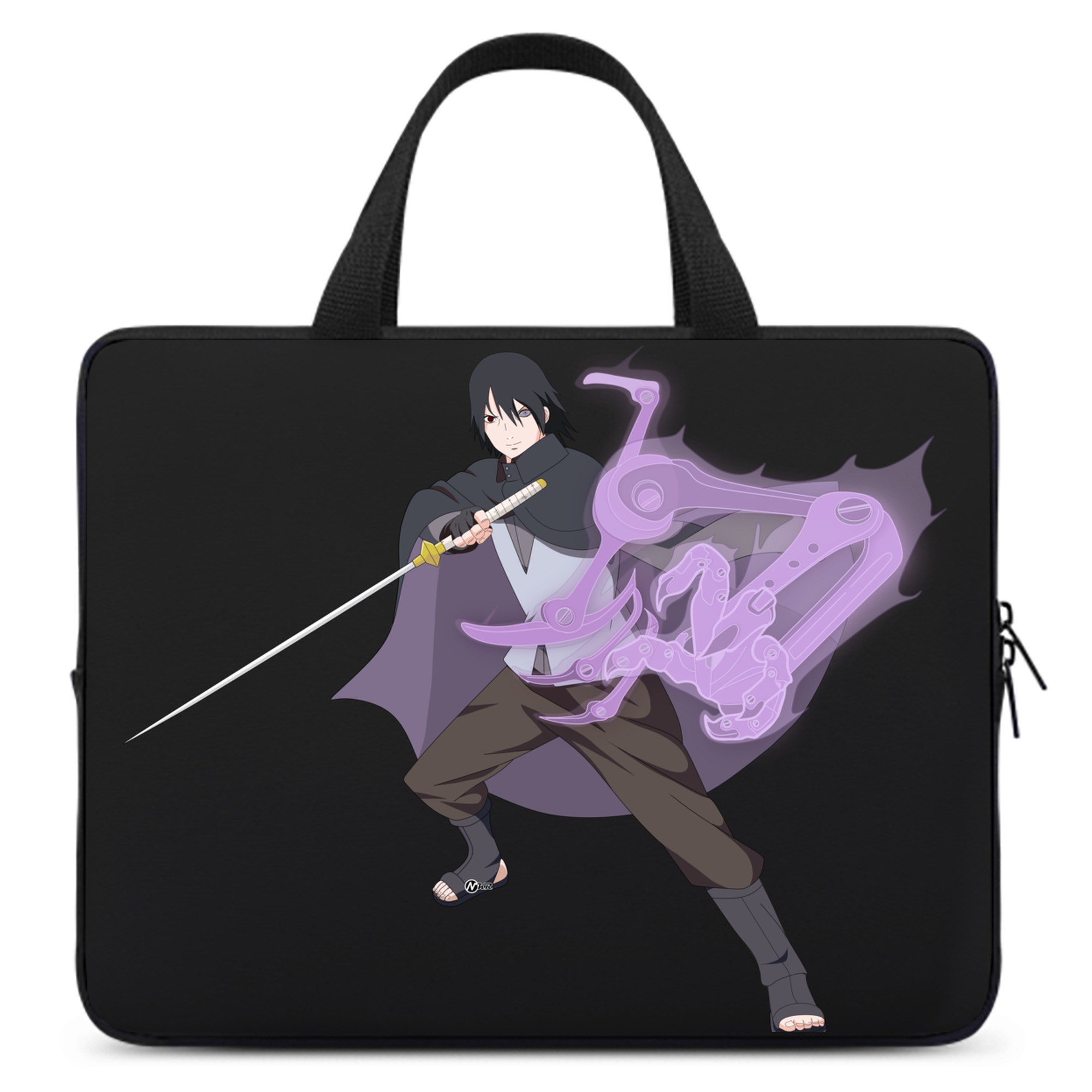 （画像用） NARUTO -ナルト- うちは サスケ Uchiha Sasuke 手提げノートパソコンバッグ