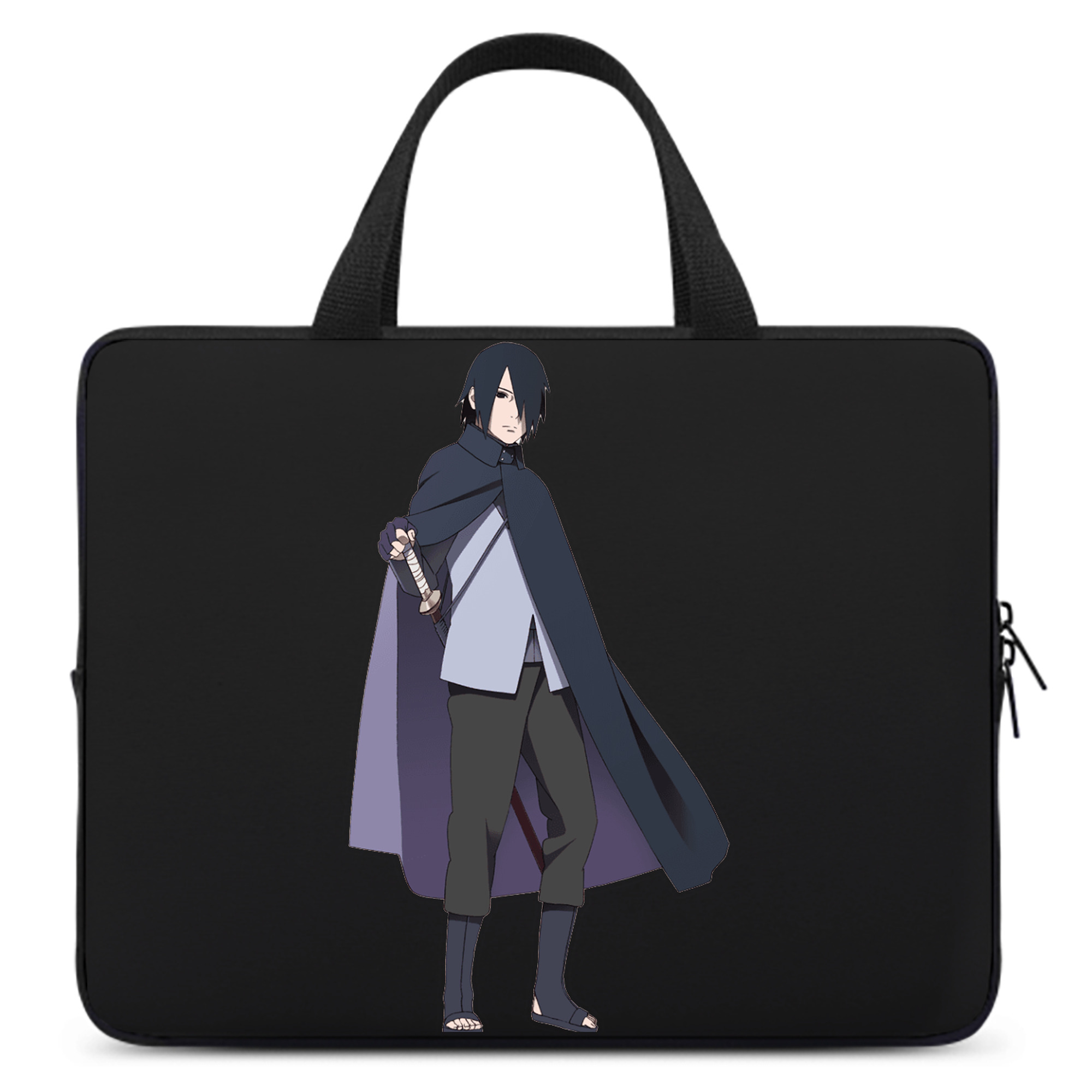 （画像用） NARUTO -ナルト- うちは サスケ Uchiha Sasuke 手提げノートパソコンバッグ