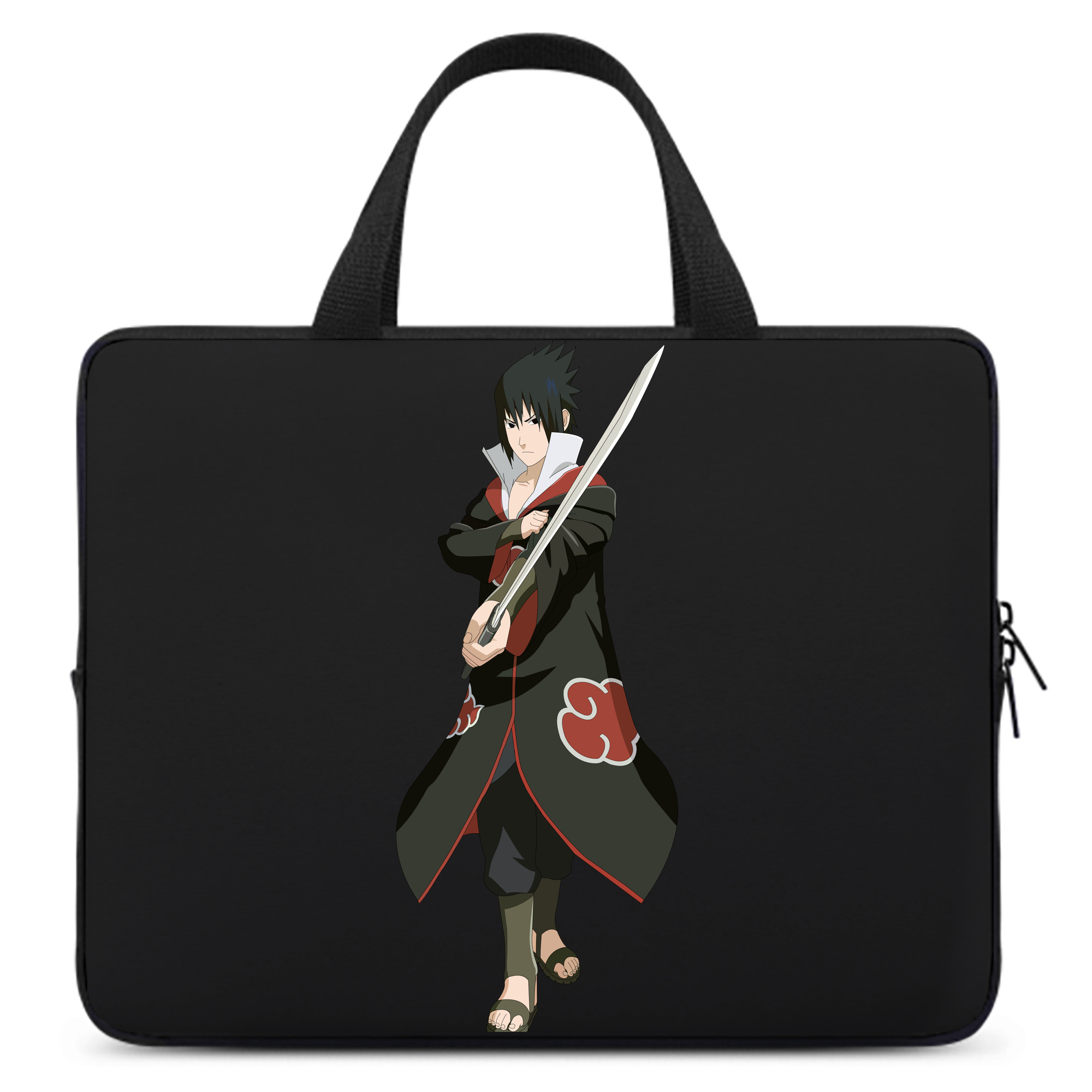 （画像用） NARUTO -ナルト- うちは サスケ Uchiha Sasuke 手提げノートパソコンバッグ