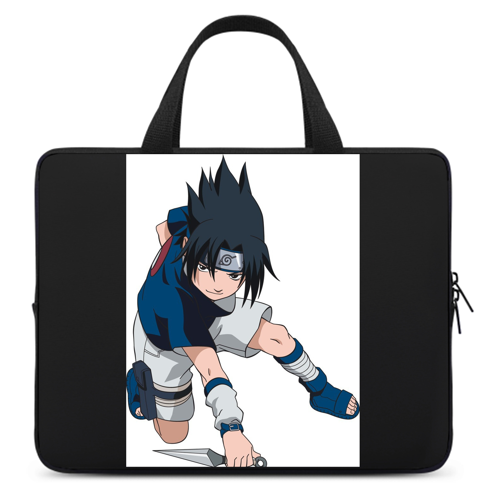 （画像用） NARUTO -ナルト- うちは サスケ Uchiha Sasuke 手提げノートパソコンバッグ