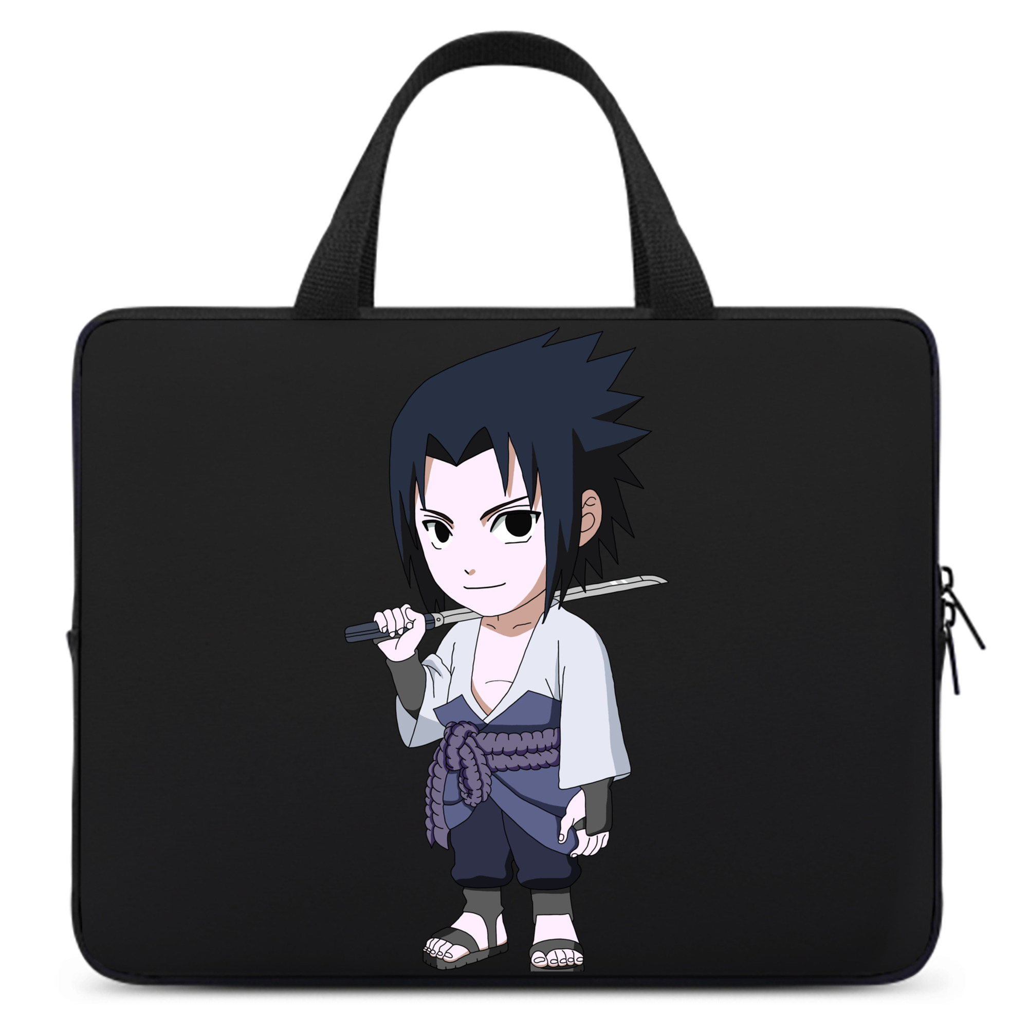 （画像用） NARUTO -ナルト- うちは サスケ Uchiha Sasuke 手提げノートパソコンバッグ
