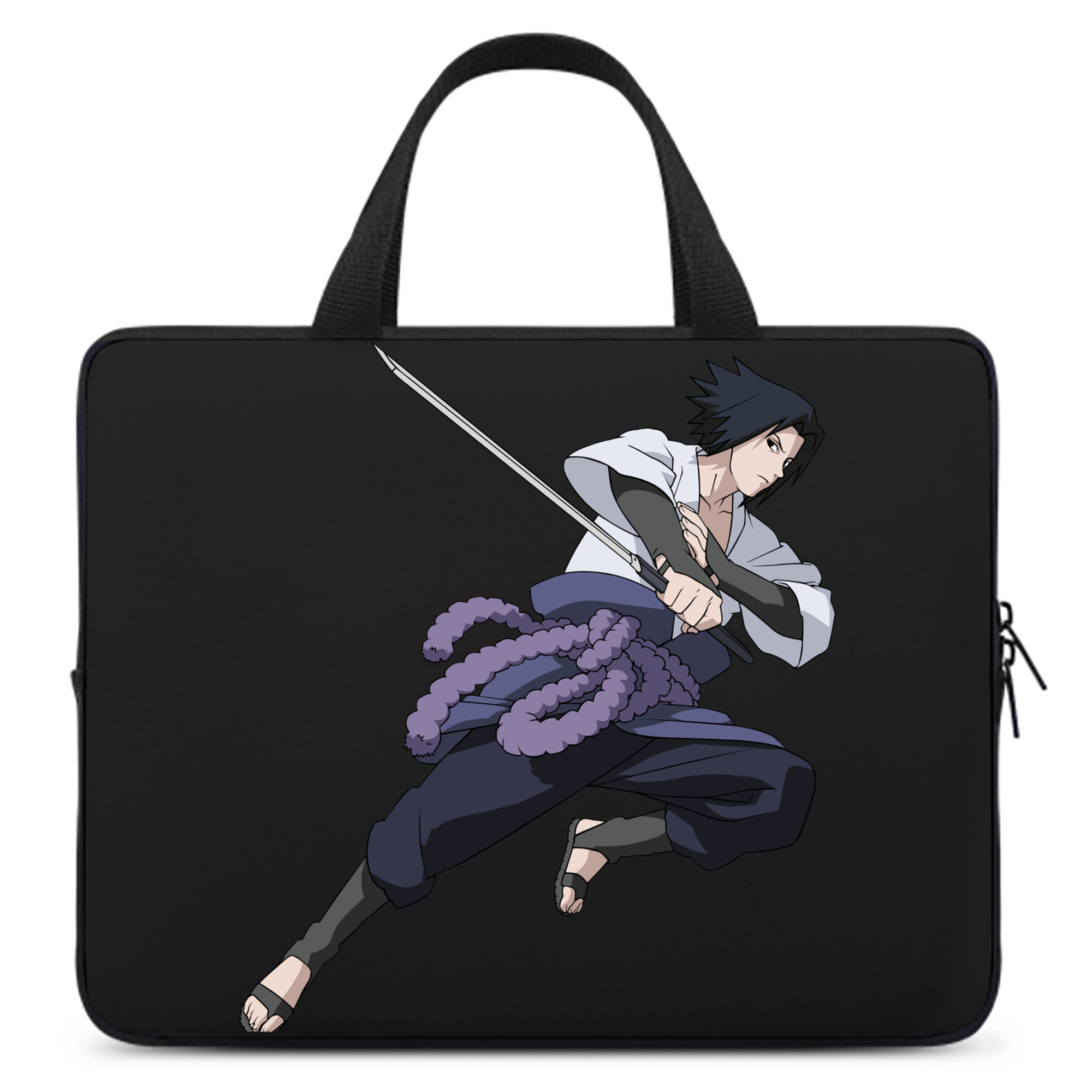 （画像用） NARUTO -ナルト- うちは サスケ Uchiha Sasuke 手提げノートパソコンバッグ