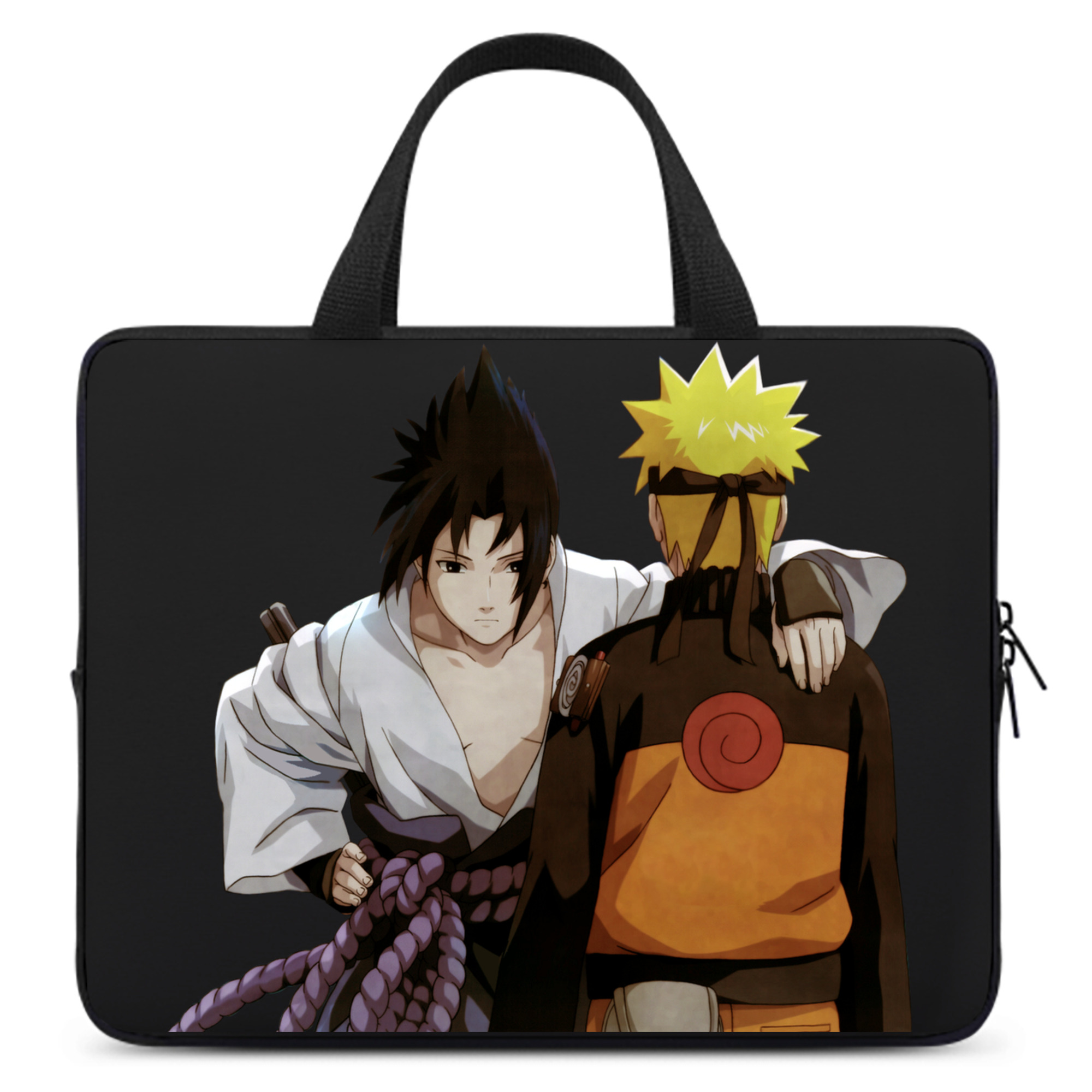 （画像用） NARUTO -ナルト- うちは サスケ Uchiha Sasuke 手提げノートパソコンバッグ