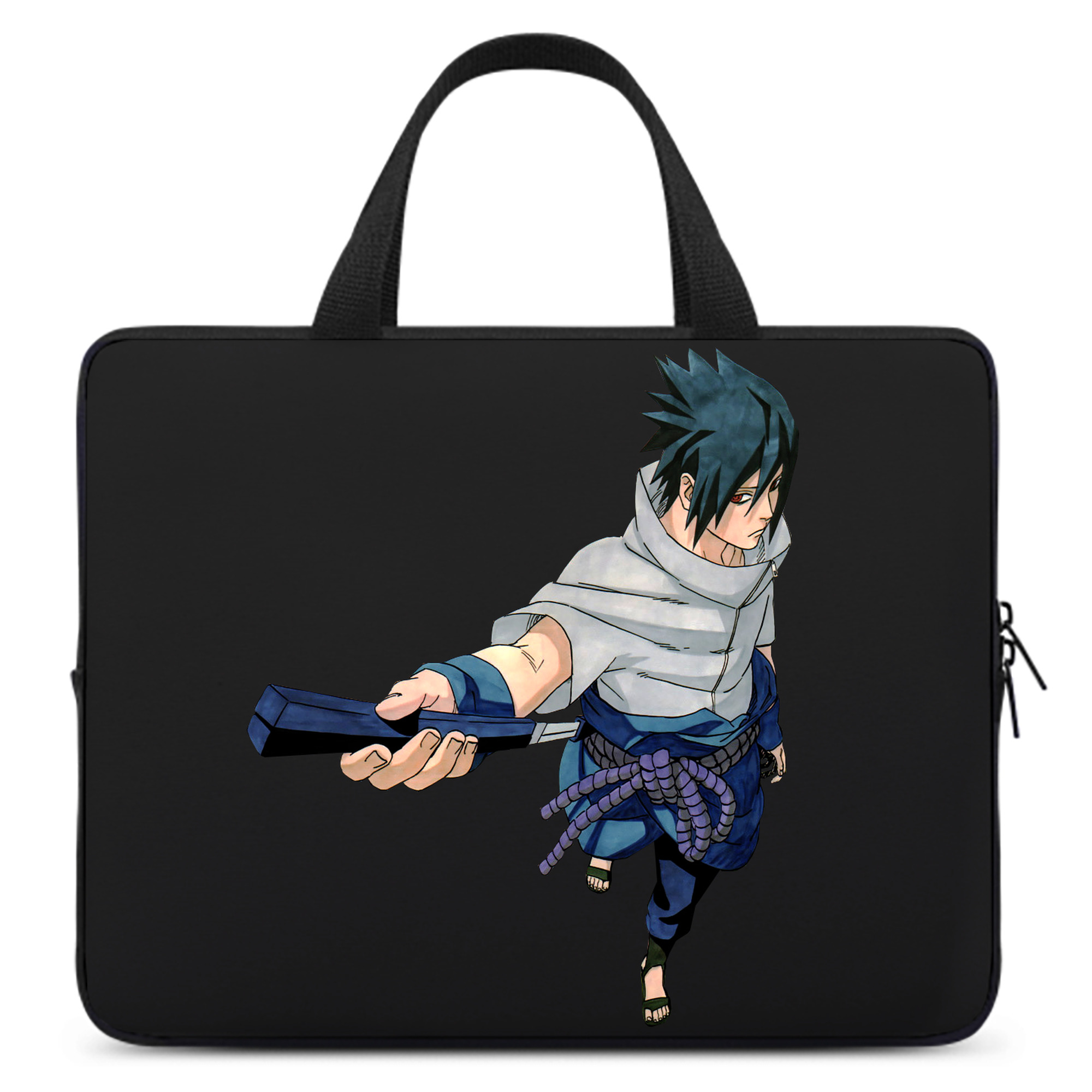 （画像用） NARUTO -ナルト- うちは サスケ Uchiha Sasuke 手提げノートパソコンバッグ