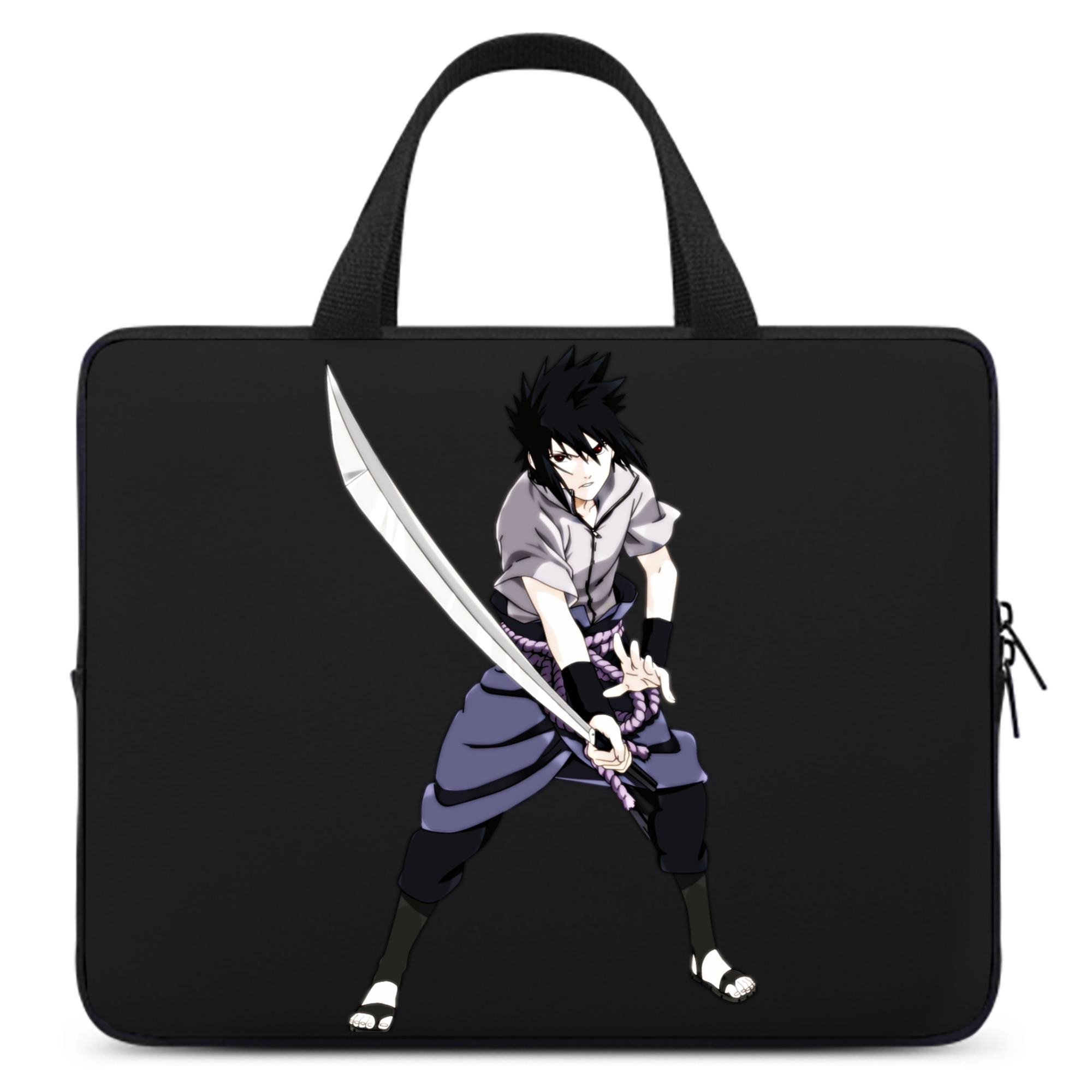 （画像用） NARUTO -ナルト- うちは サスケ Uchiha Sasuke 手提げノートパソコンバッグ