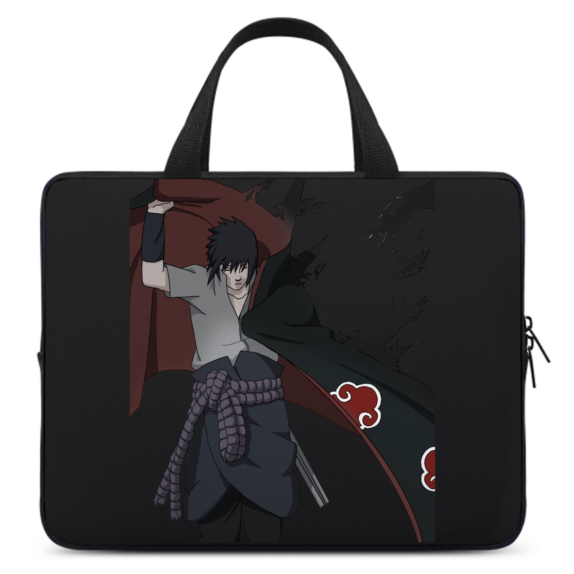 （画像用） NARUTO -ナルト- うちは サスケ Uchiha Sasuke 手提げノートパソコンバッグ