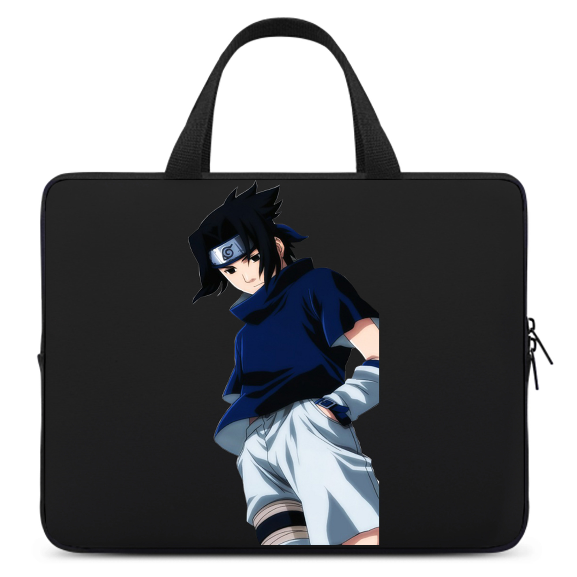 （画像用） NARUTO -ナルト- うちは サスケ Uchiha Sasuke 手提げノートパソコンバッグ