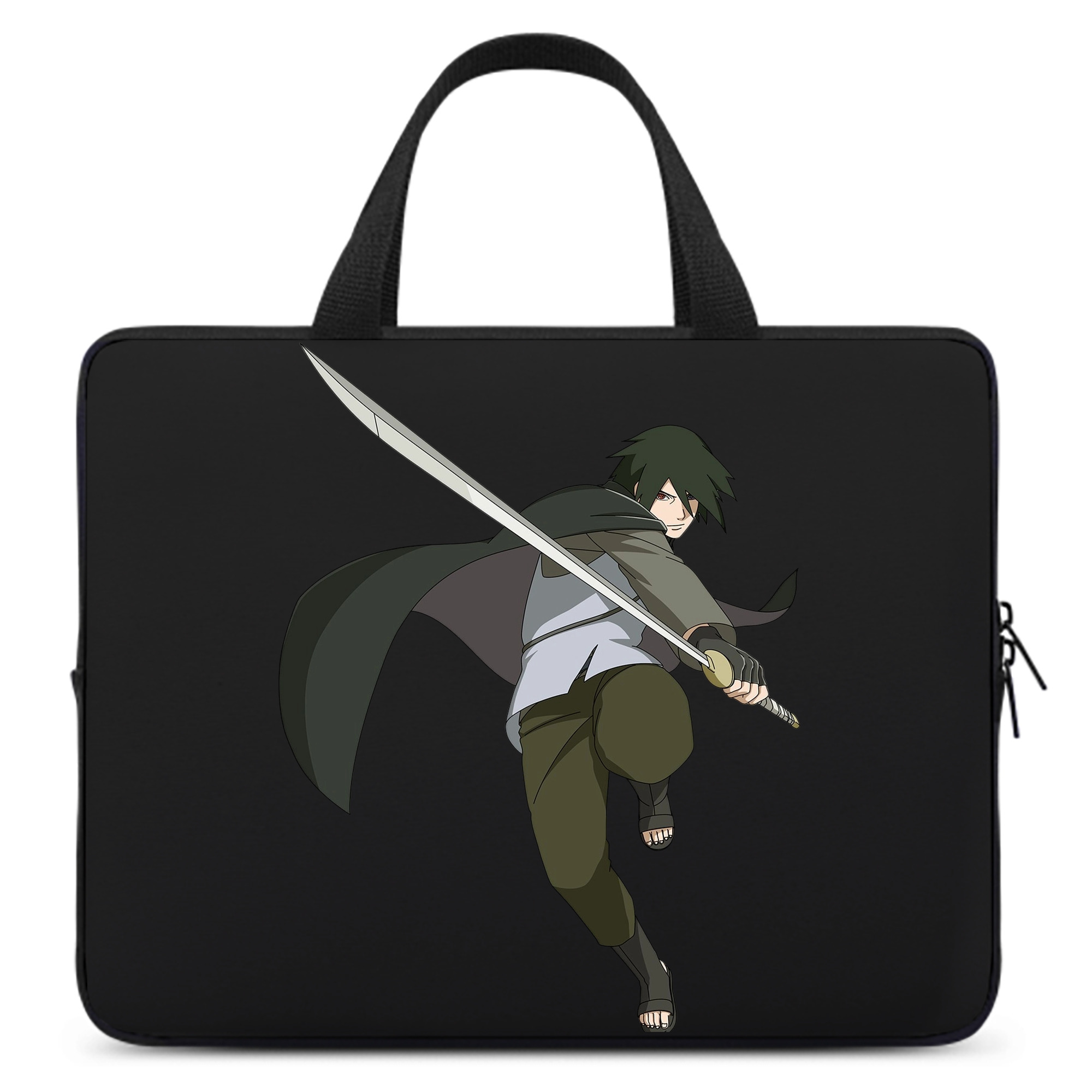 （画像用） NARUTO -ナルト- うちは サスケ Uchiha Sasuke 手提げノートパソコンバッグ