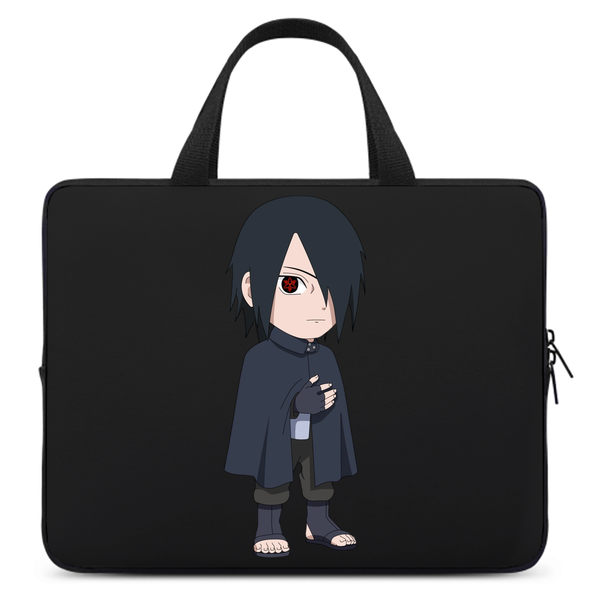 （画像用） NARUTO -ナルト- うちは サスケ Uchiha Sasuke 手提げノートパソコンバッグ
