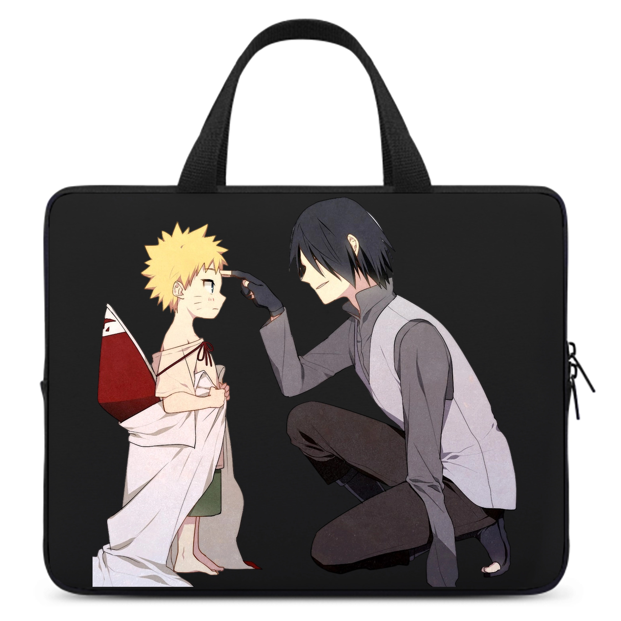 （画像用） NARUTO -ナルト- うちは サスケ Uchiha Sasuke 手提げノートパソコンバッグ
