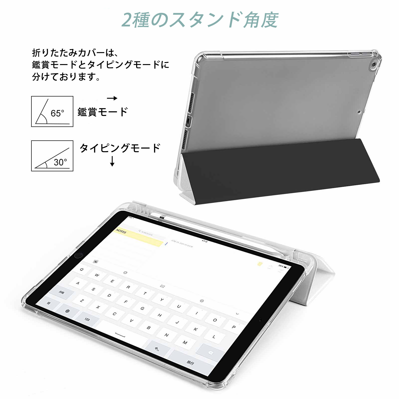 NARUTO -ナルト- うちは サスケ Uchiha Sasuke IPad ケース ペン収納付き 三つ折りスタンド PUレザー×シリコン 対応機種9.5/10.5/10.9インチ