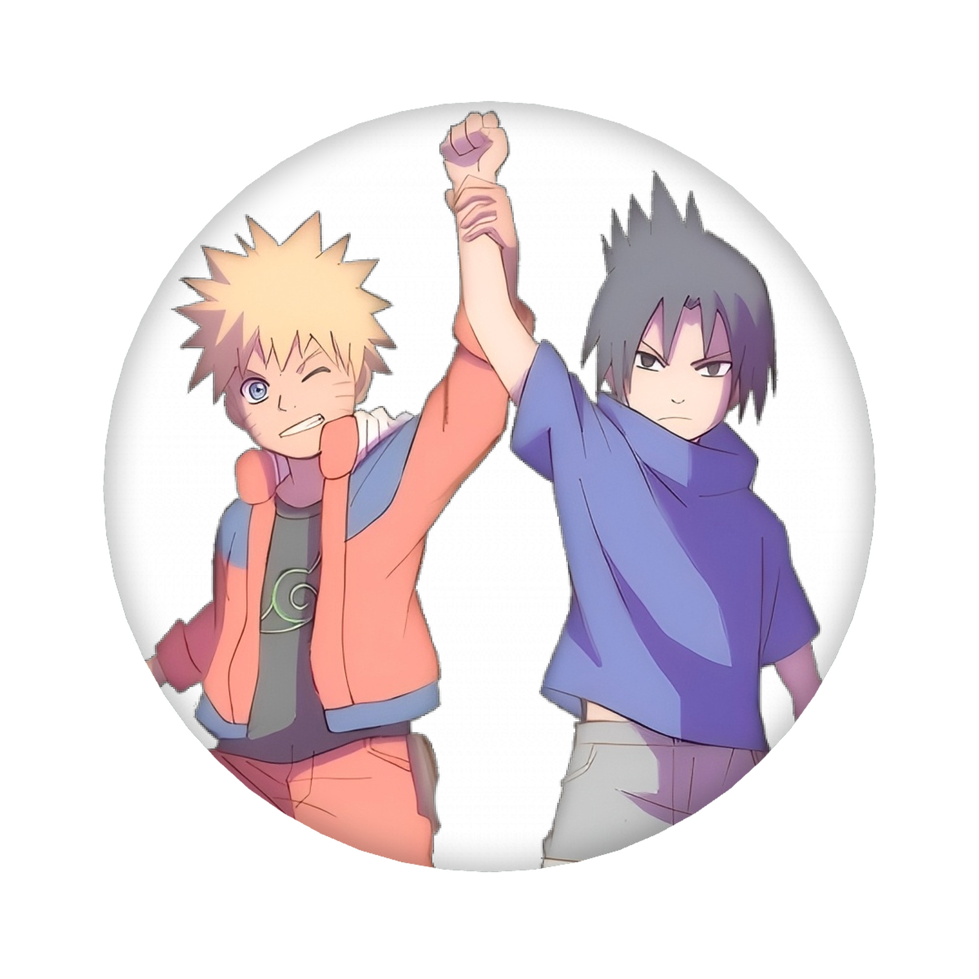 （画像用） NARUTO -ナルト- うちは サスケ Uchiha Sasuke 6cm 缶バッジ 複数セット