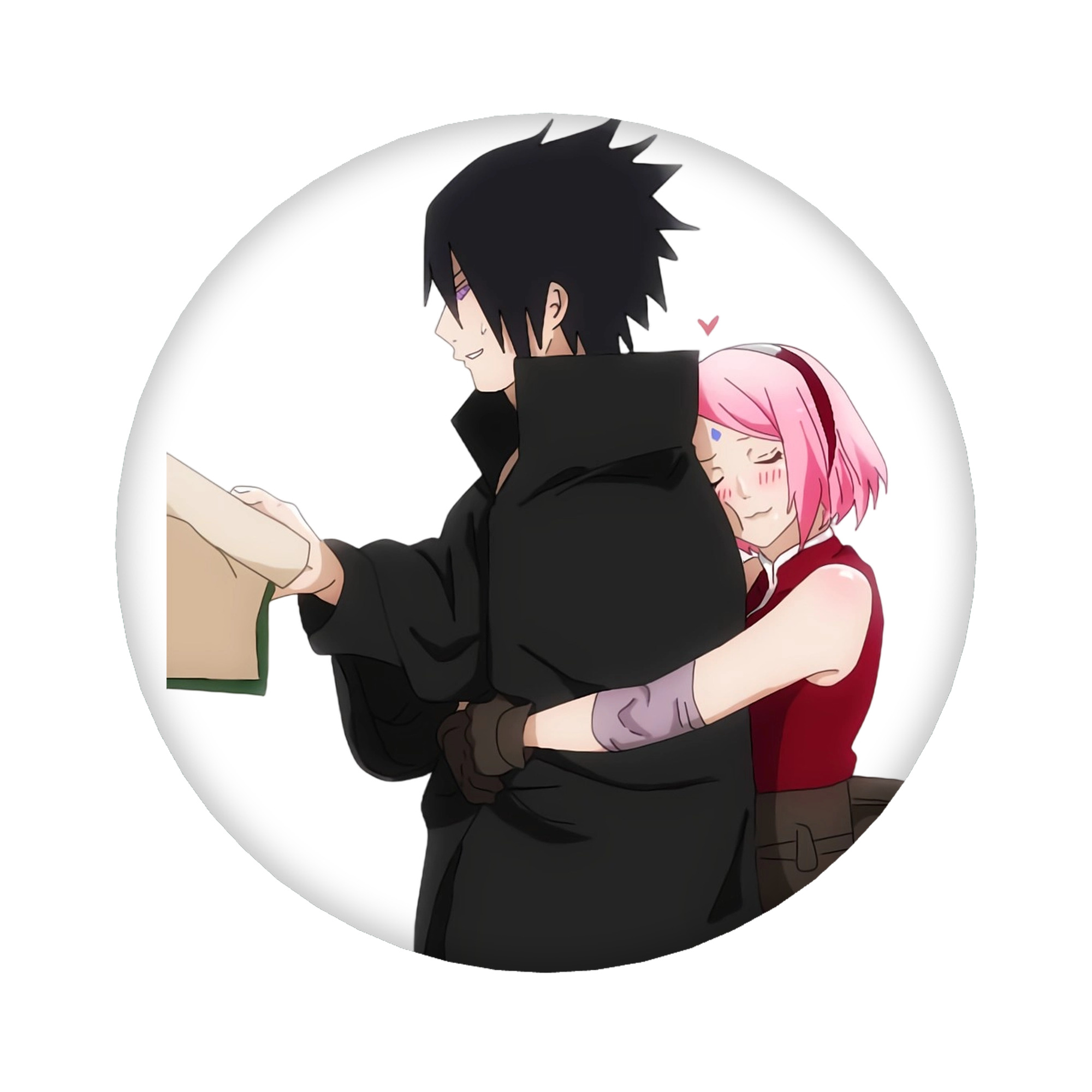 （画像用） NARUTO -ナルト- うちは サスケ Uchiha Sasuke 6cm 缶バッジ 複数セット