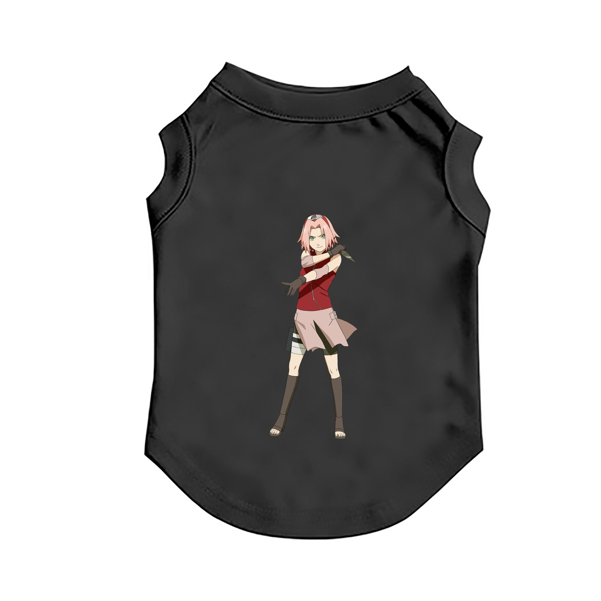 （画像用） NARUTO -ナルト- 春野サクラ Haruno Sakura ペット用ベスト