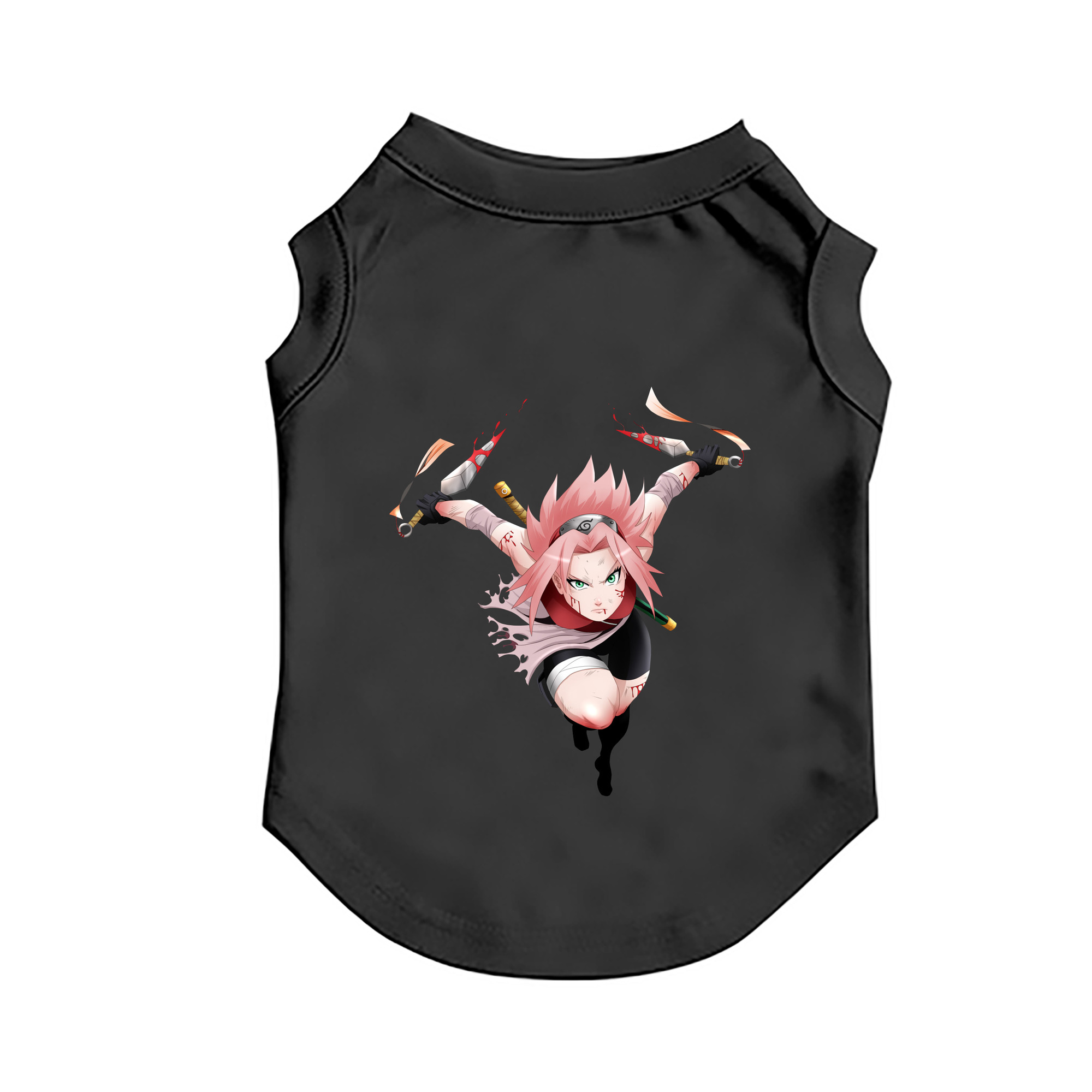 （画像用） NARUTO -ナルト- 春野サクラ Haruno Sakura ペット用ベスト