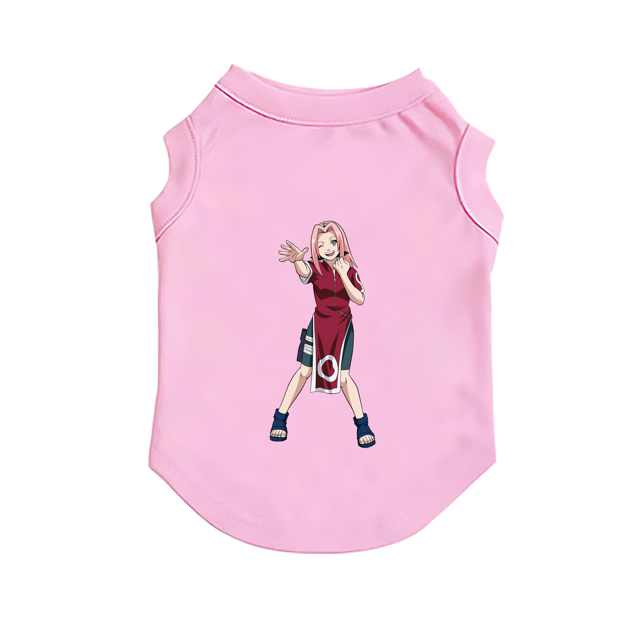 （画像用） NARUTO -ナルト- 春野サクラ Haruno Sakura ペット用ベスト