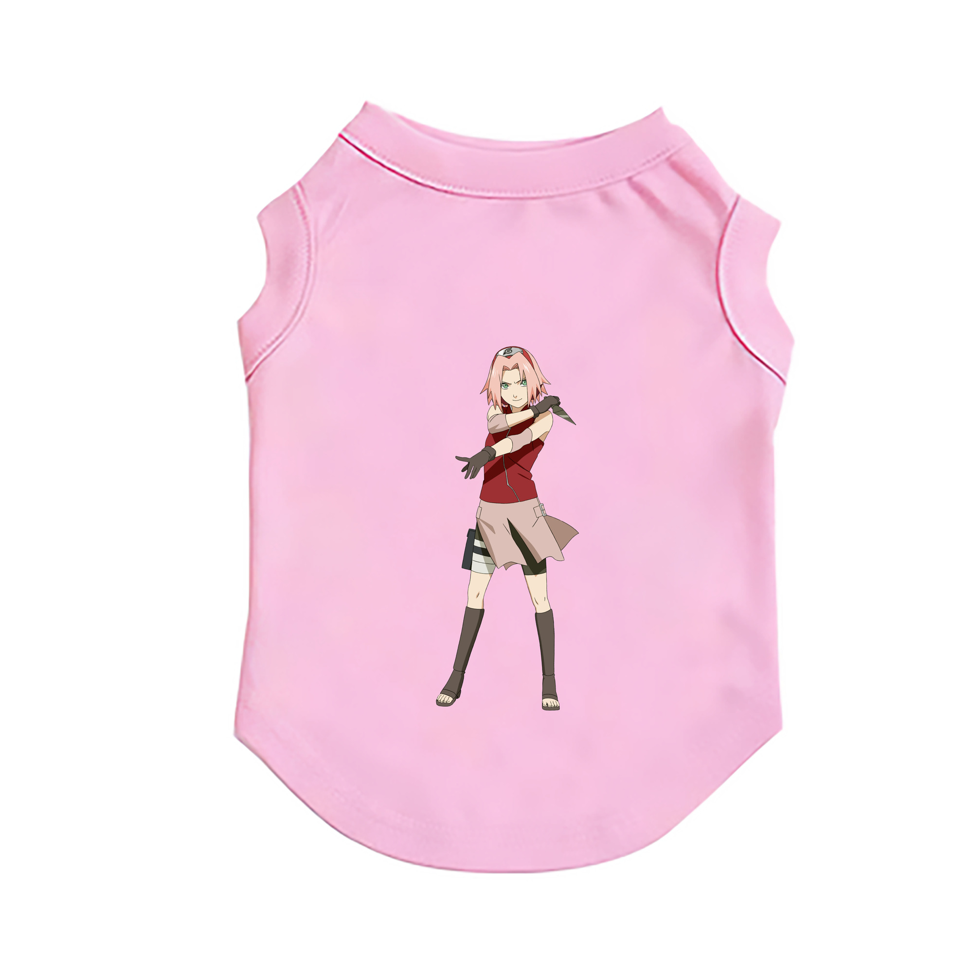 （画像用） NARUTO -ナルト- 春野サクラ Haruno Sakura ペット用ベスト