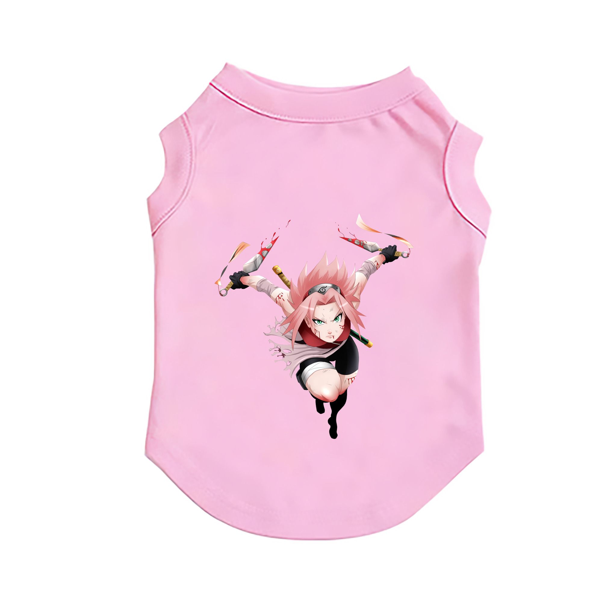 （画像用） NARUTO -ナルト- 春野サクラ Haruno Sakura ペット用ベスト