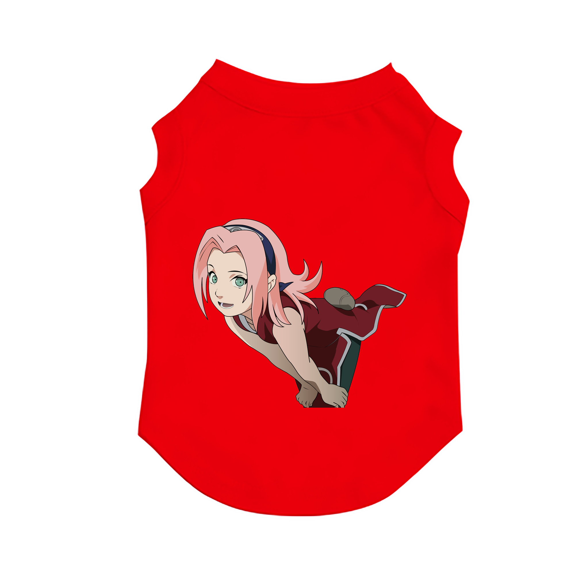 （画像用） NARUTO -ナルト- 春野サクラ Haruno Sakura ペット用ベスト