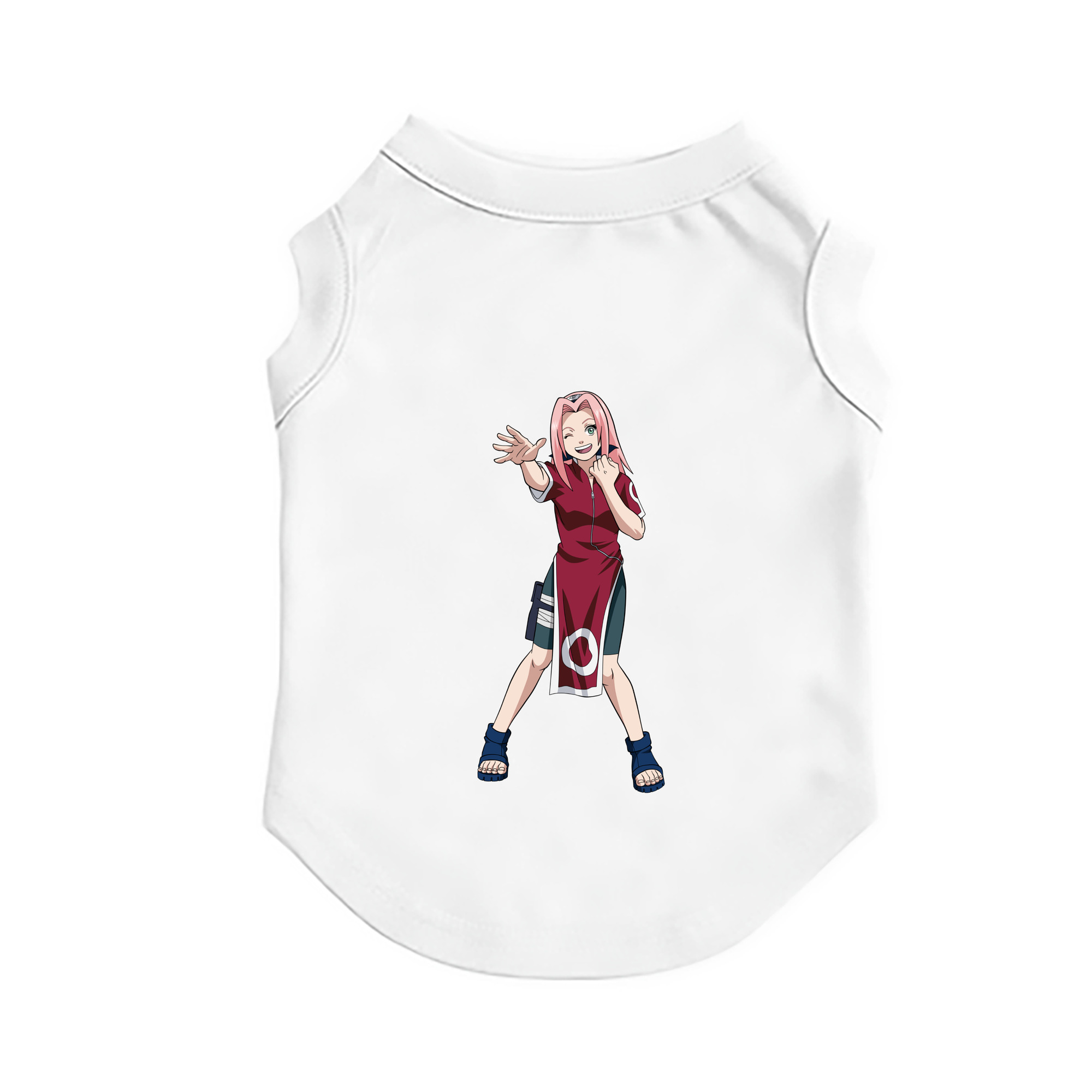 （画像用） NARUTO -ナルト- 春野サクラ Haruno Sakura ペット用ベスト